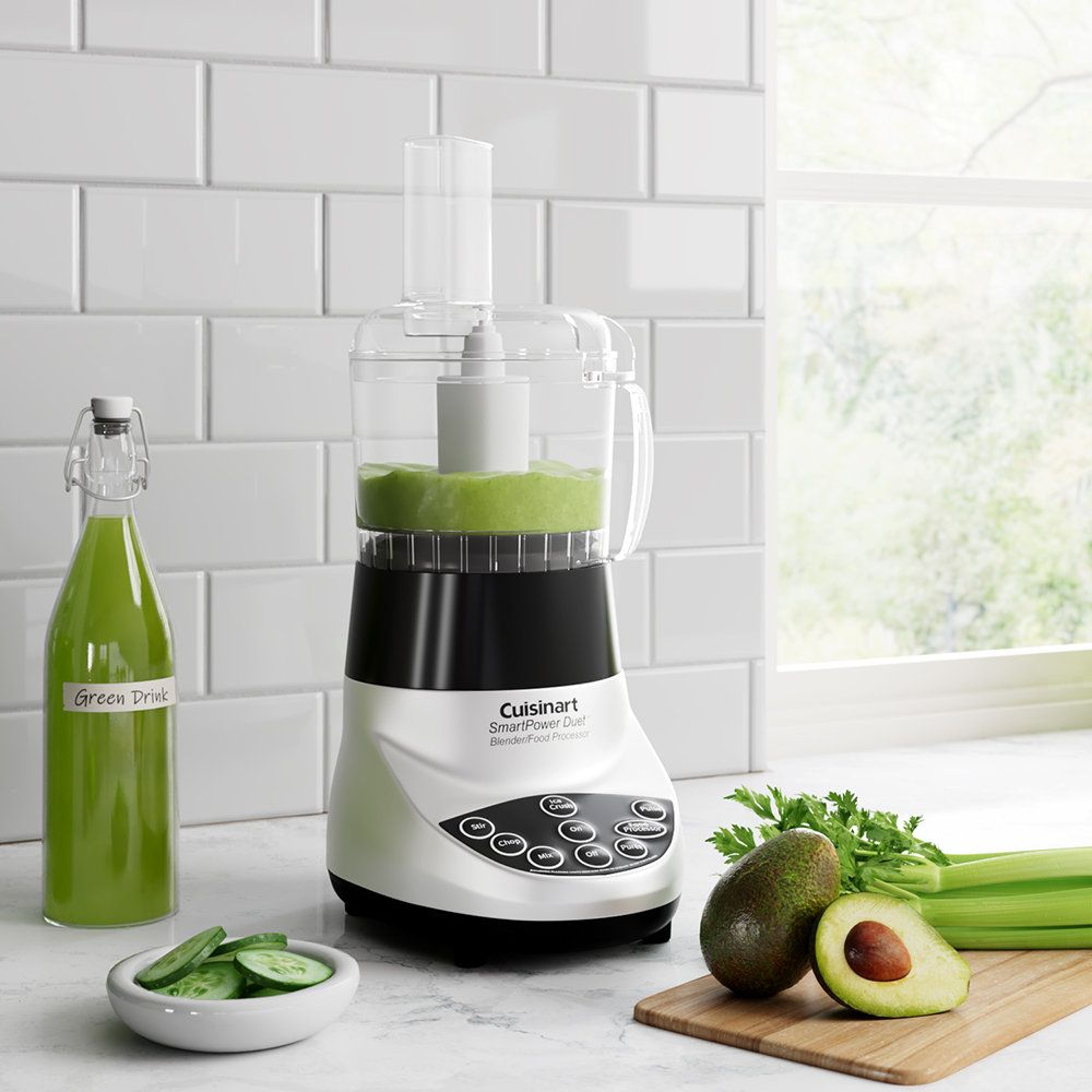 500 Watt Blender Food Processor With 7 Speed Control And Glass Jar 2