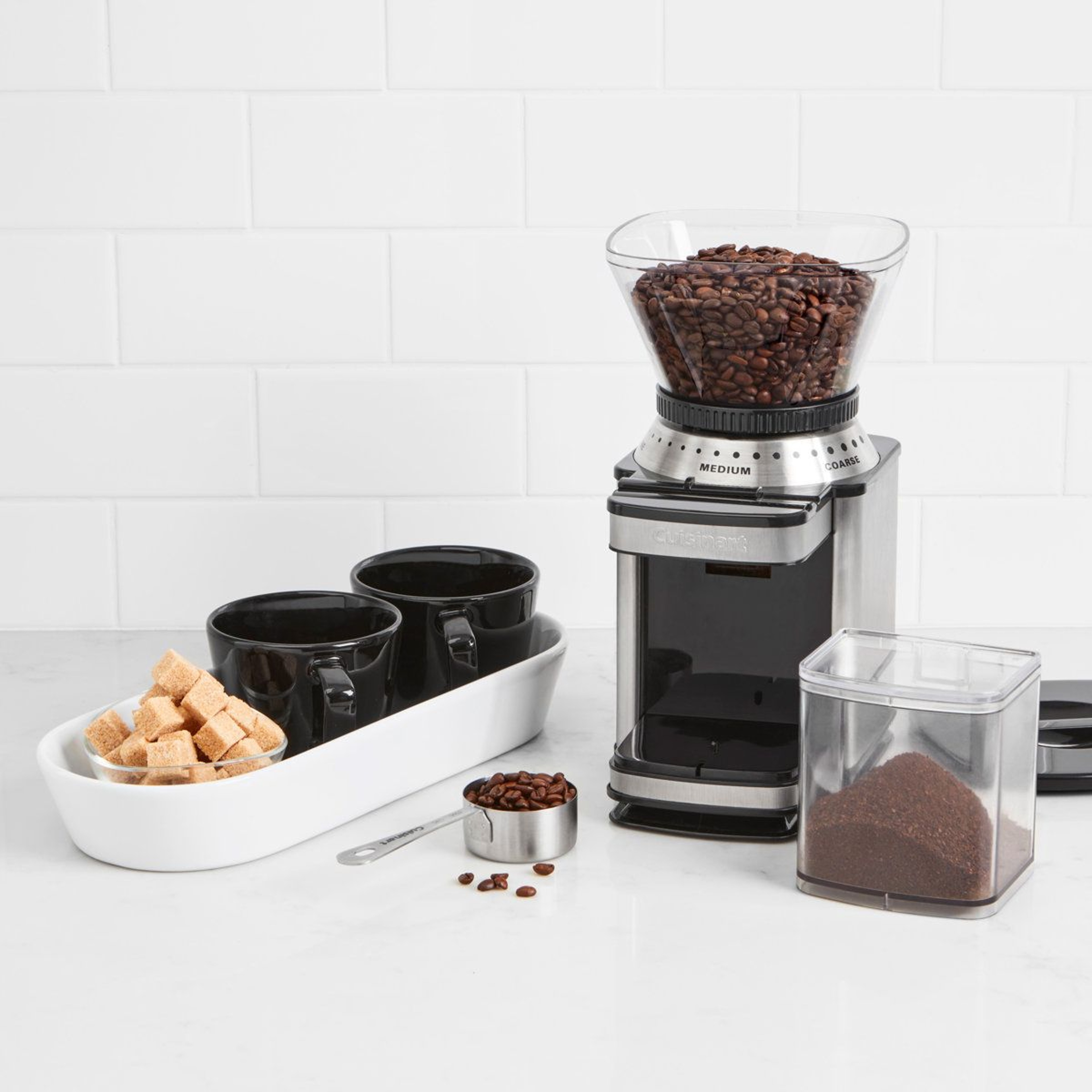 Automatic Burr Coffee Grinder With 18 Grind Settings And One Touch Control 5