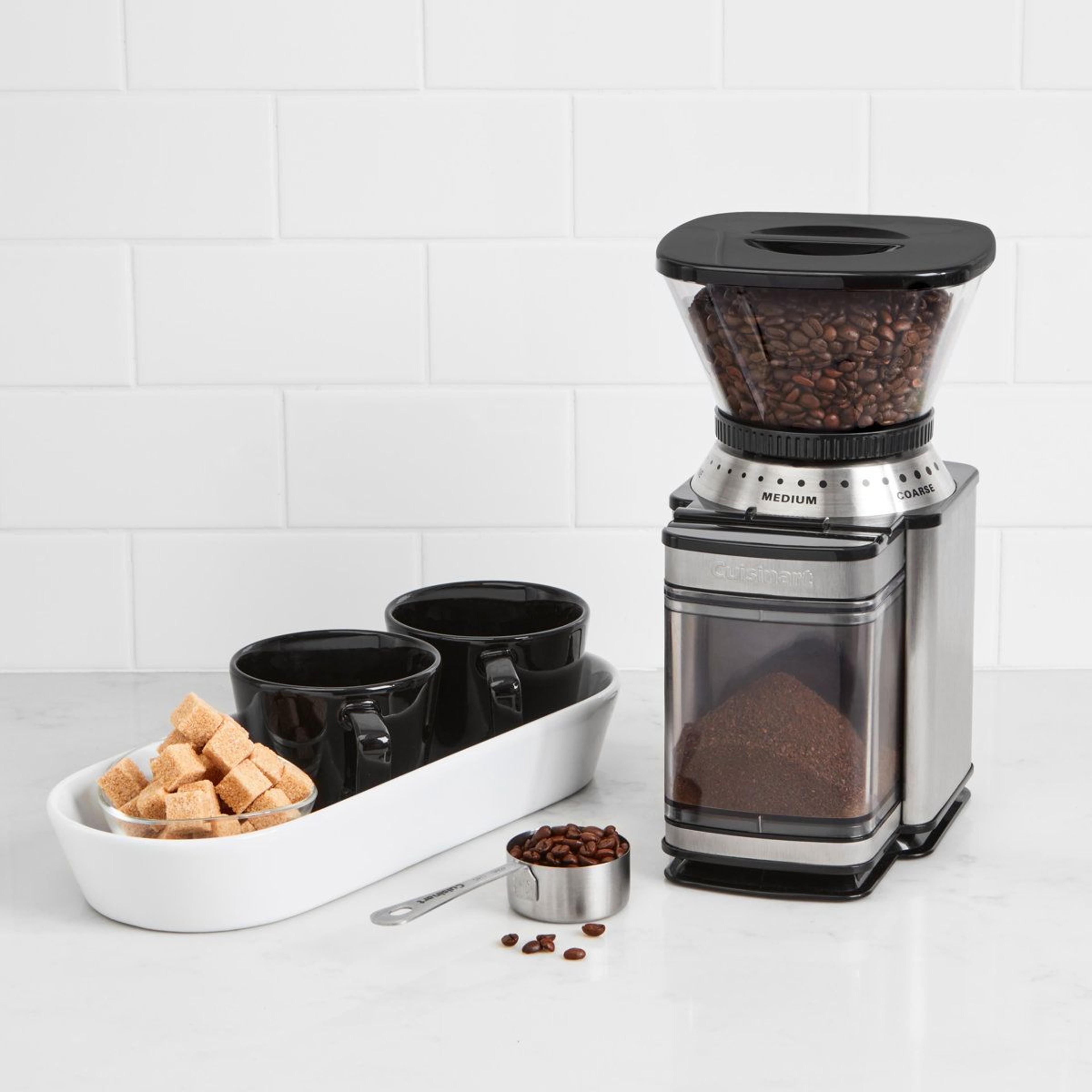 Automatic Burr Coffee Grinder With 18 Grind Settings And One Touch Control 1