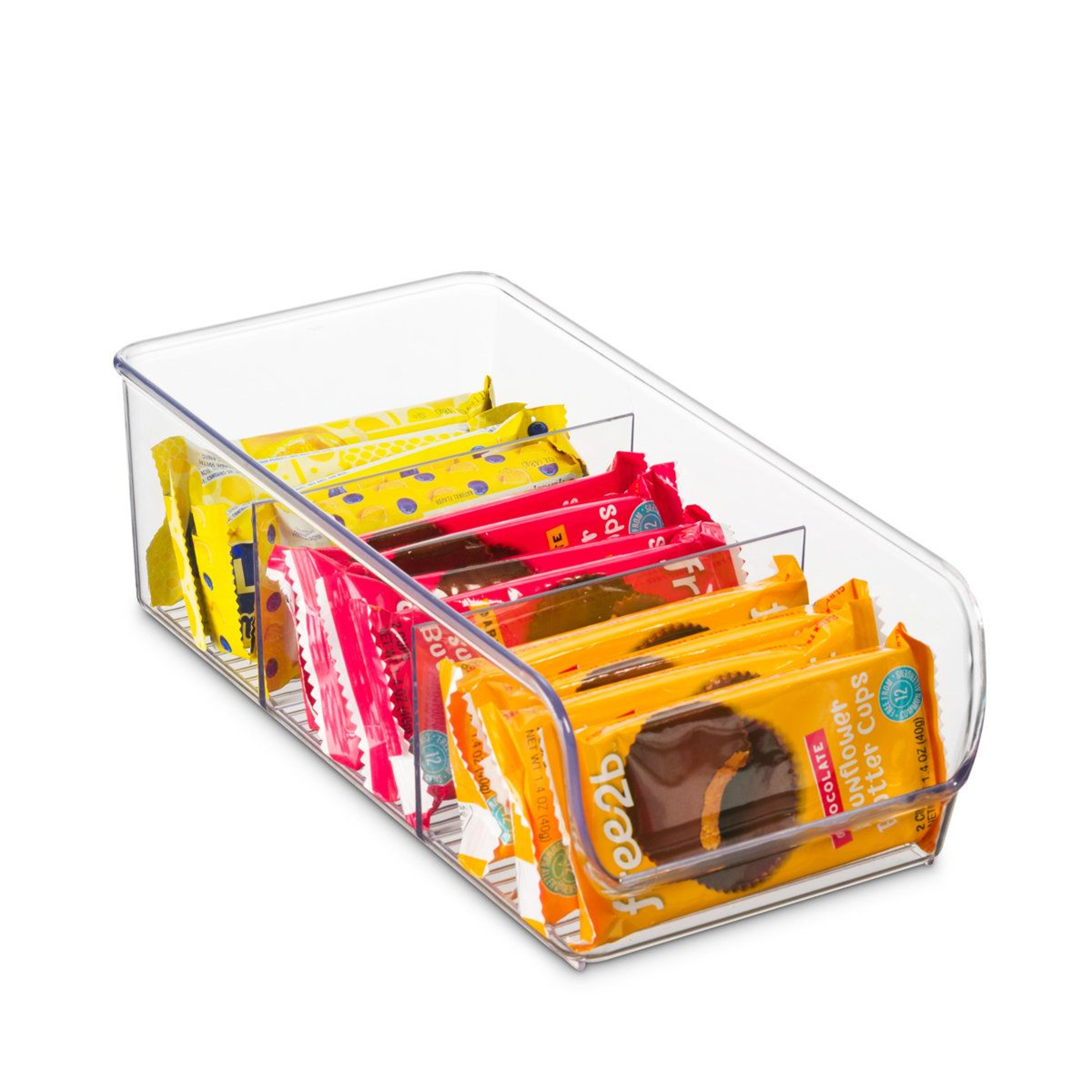 Clear Fridge Organizer Bins Set Of 4 Refrigerator Storage Containers For Pantry And Freezer 1