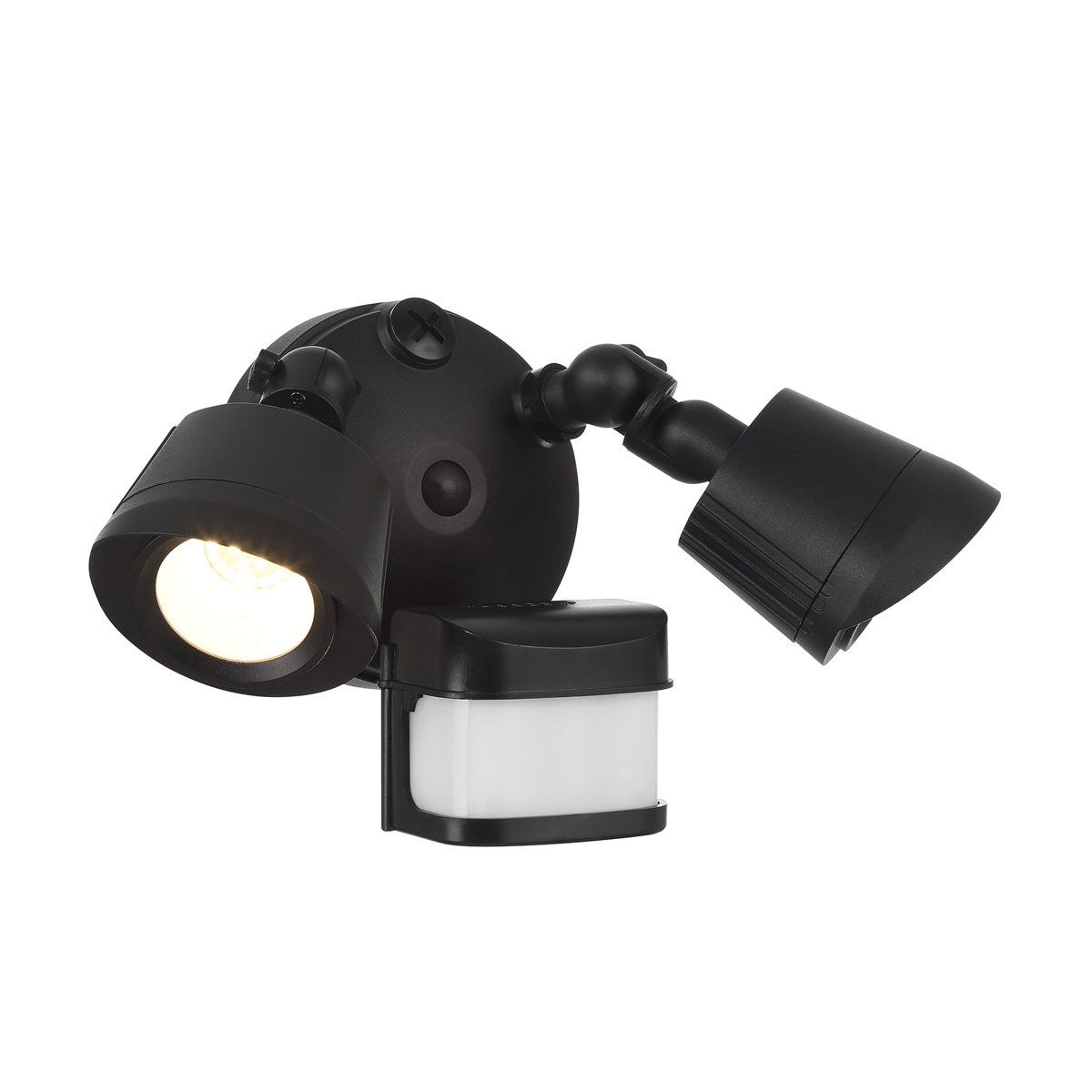 Dual Head LED Motion Sensor Outdoor Security Flood Light 1
