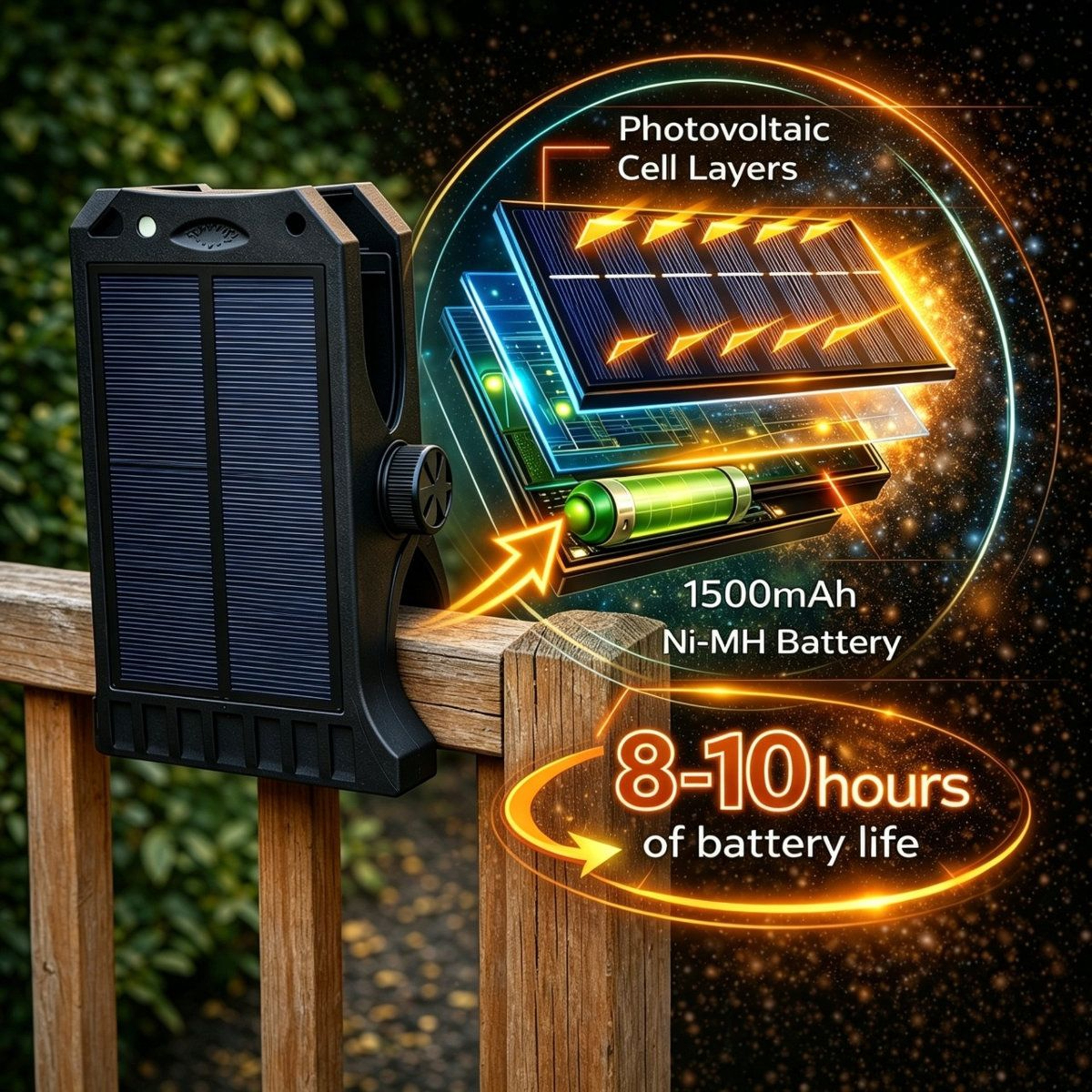 45 LED Solar Motion Sensor Clip Lights Waterproof Outdoor Security Lights Set Of 2 4