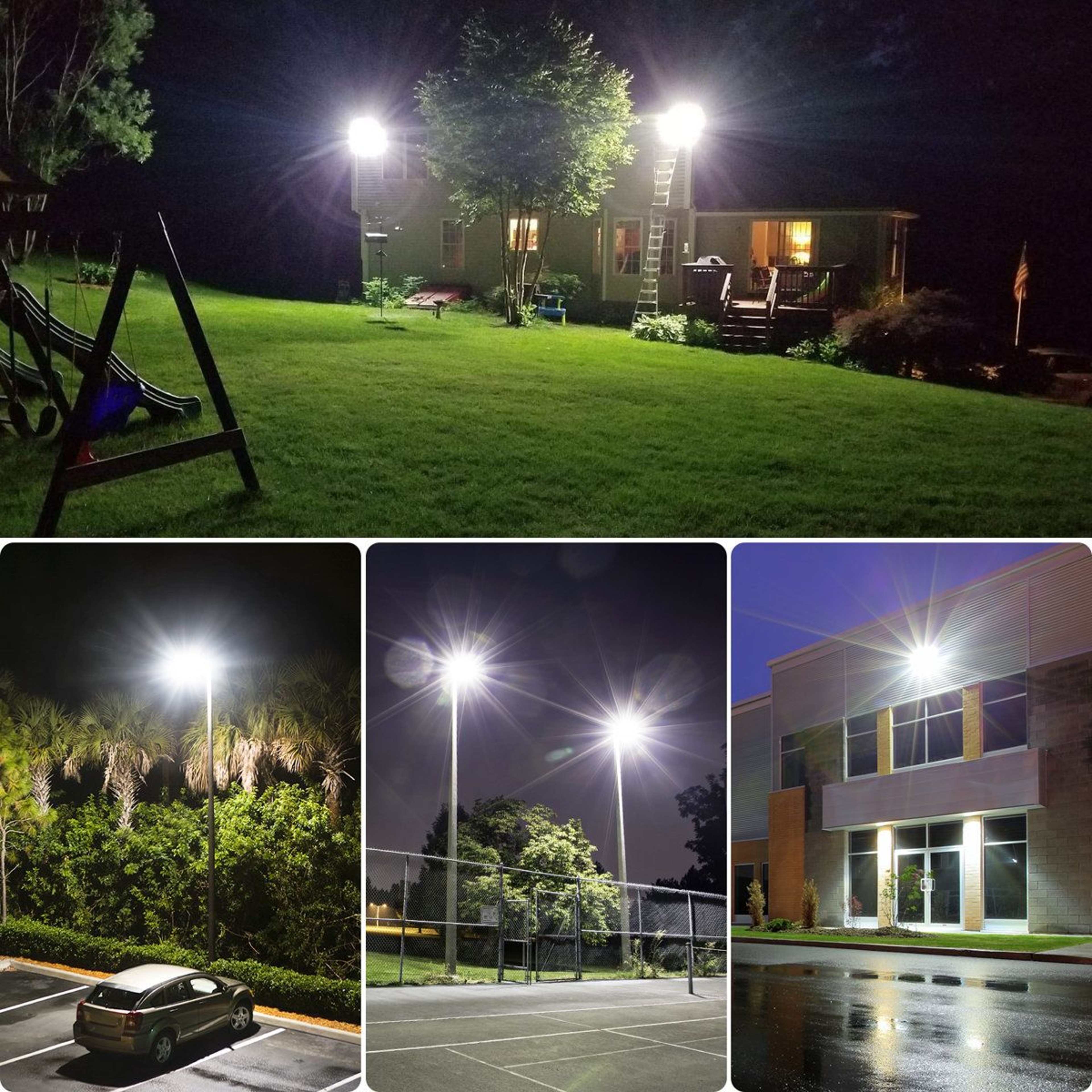 8000W Solar Street Light With Motion Sensor Dusk To Dawn Commercial Outdoor Lighting 6
