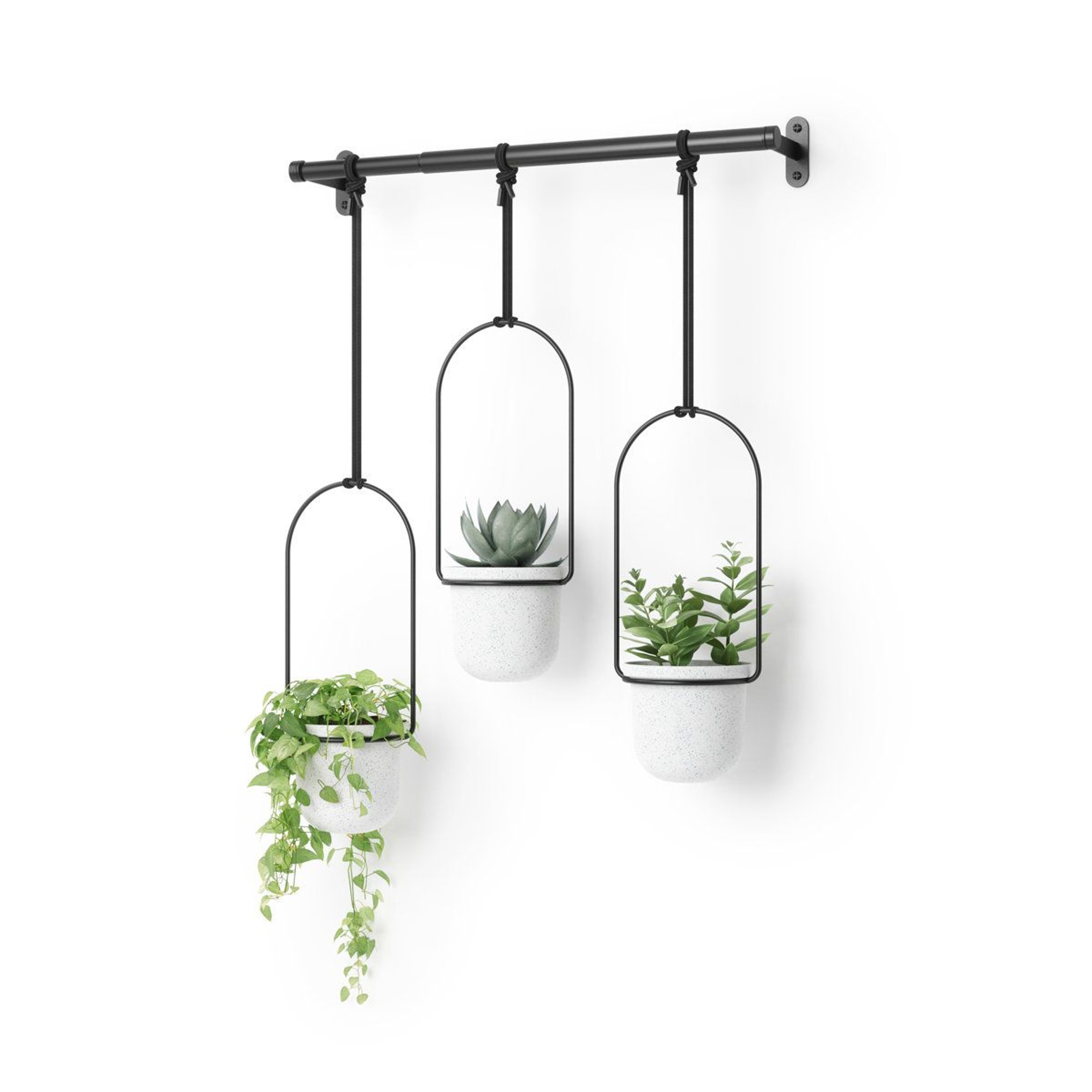 70 Inch Indoor Plant Rod Hanger For Hanging Planters And Window Plant Display 5