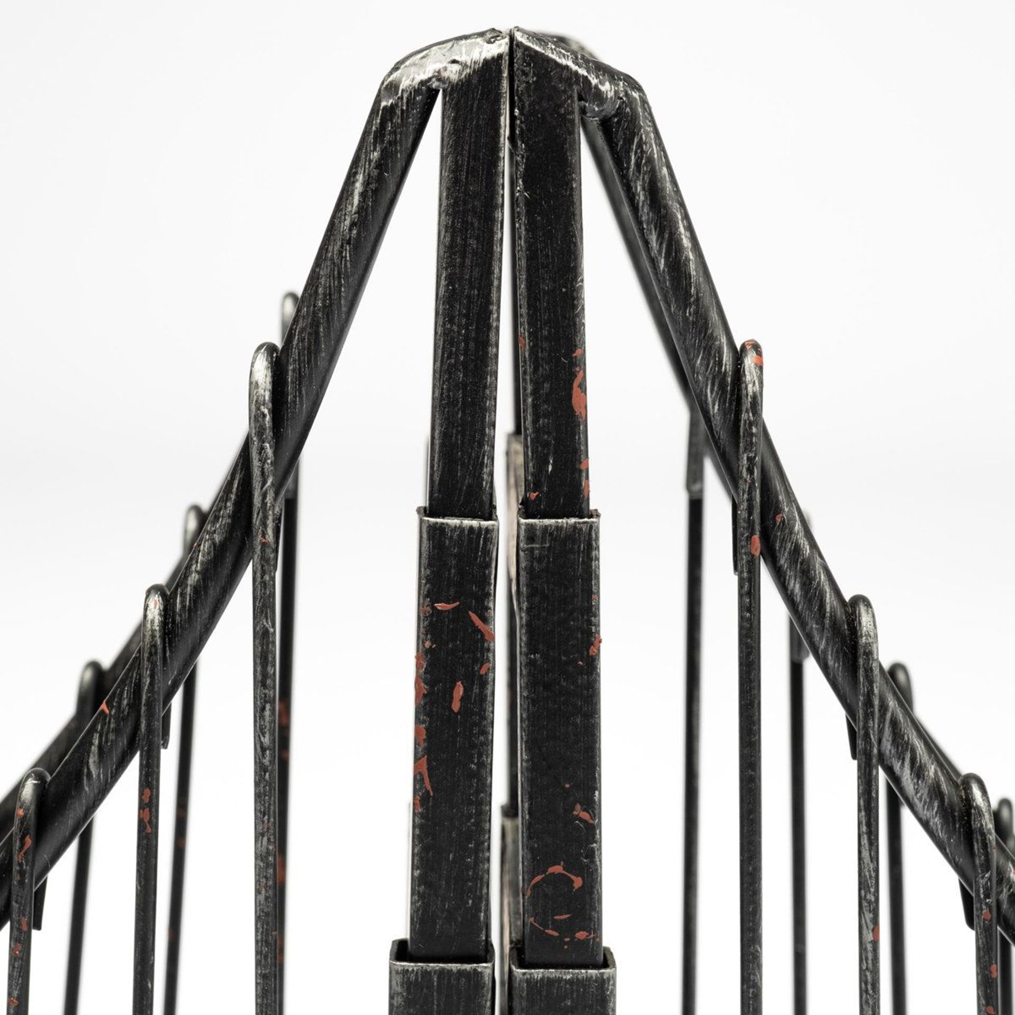 Industrial Metal Suspension Bridge Bookends Set Of 2 4