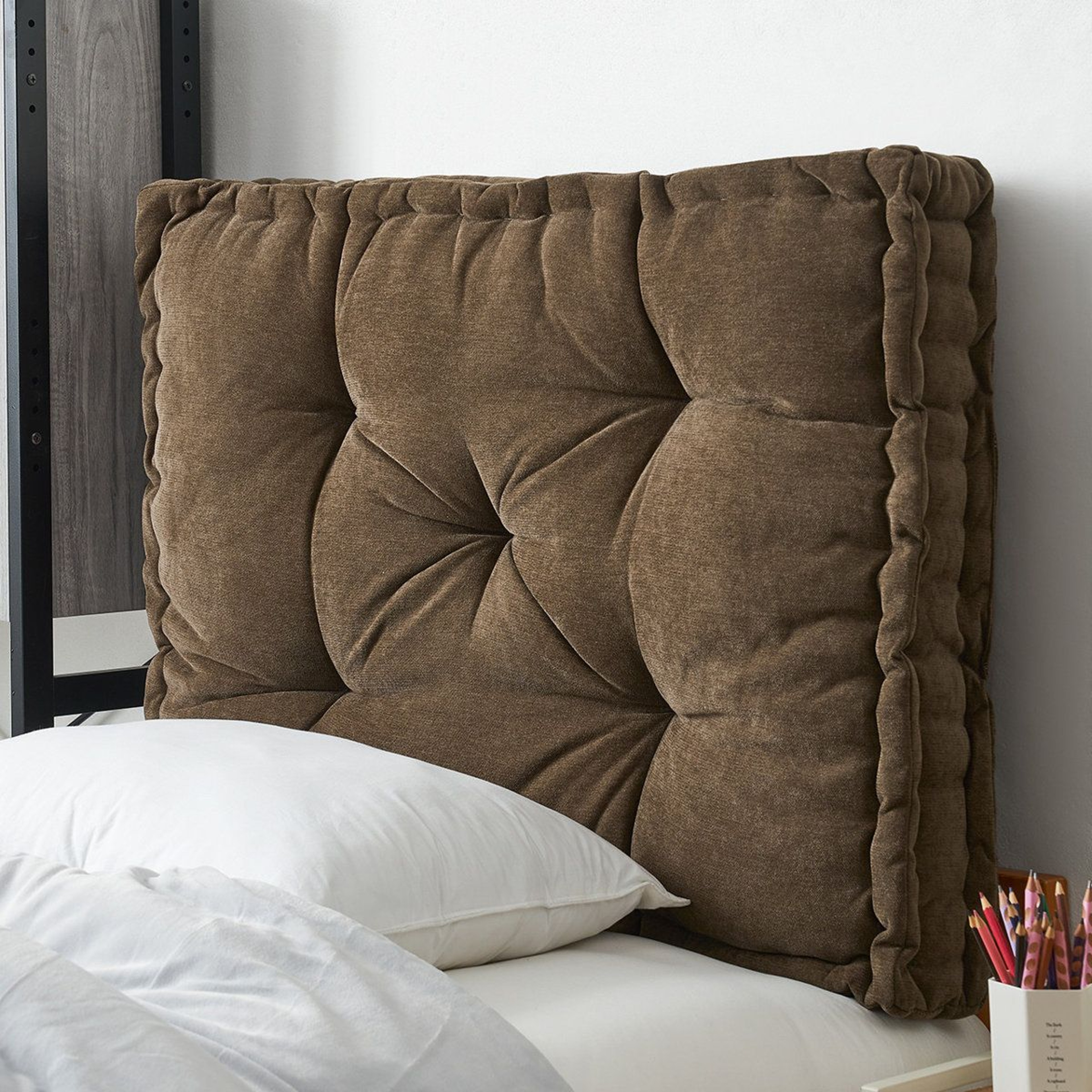 Classic Tufted Twin XL Headboard Cushion For Dorm Rooms 4
