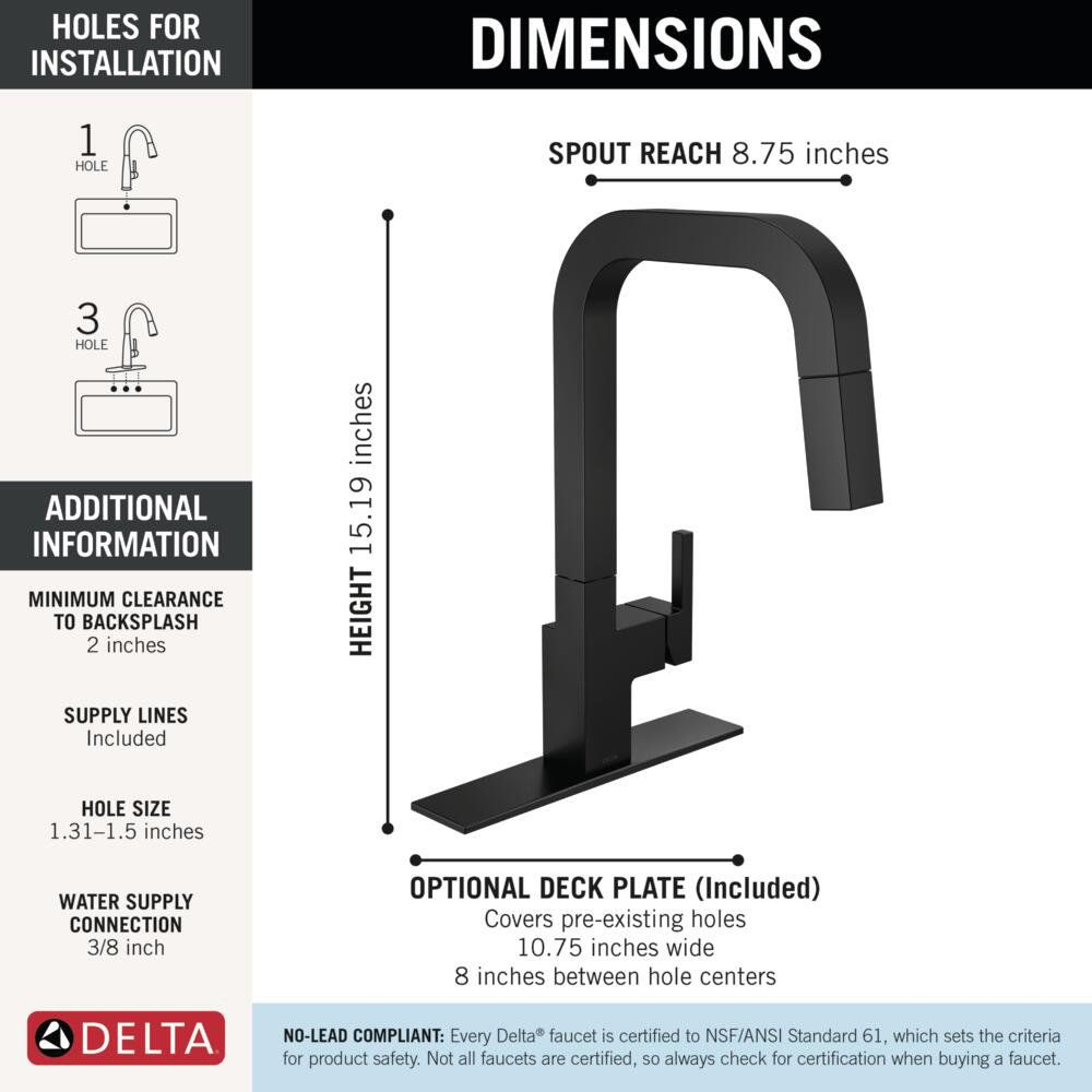 Matte Black Kitchen Faucet With Pull Down Sprayer Single Handle Gooseneck Sink Faucet 3