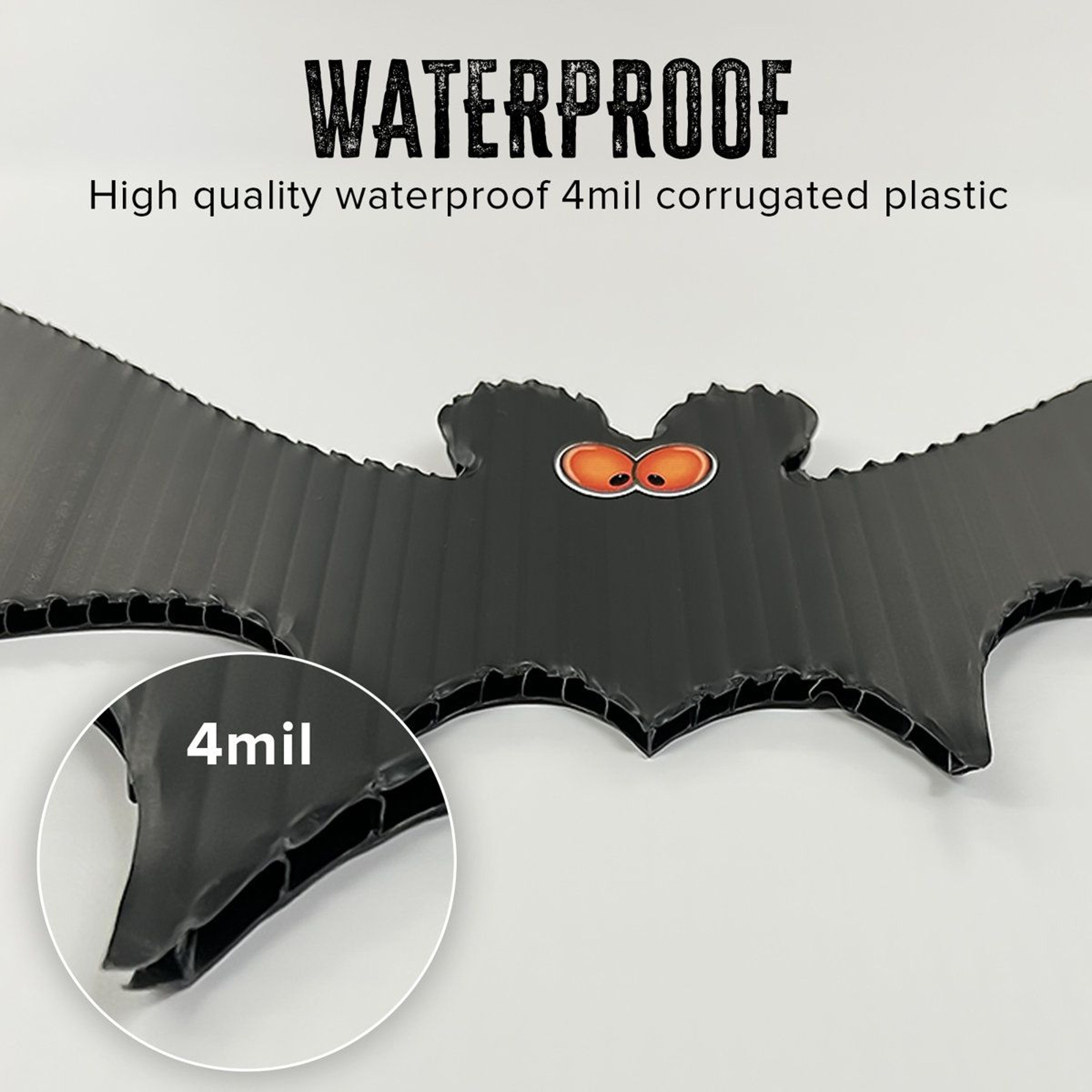 Halloween Hanging Bat Decorations Set Of 12 Black Indoor Outdoor Bats 5