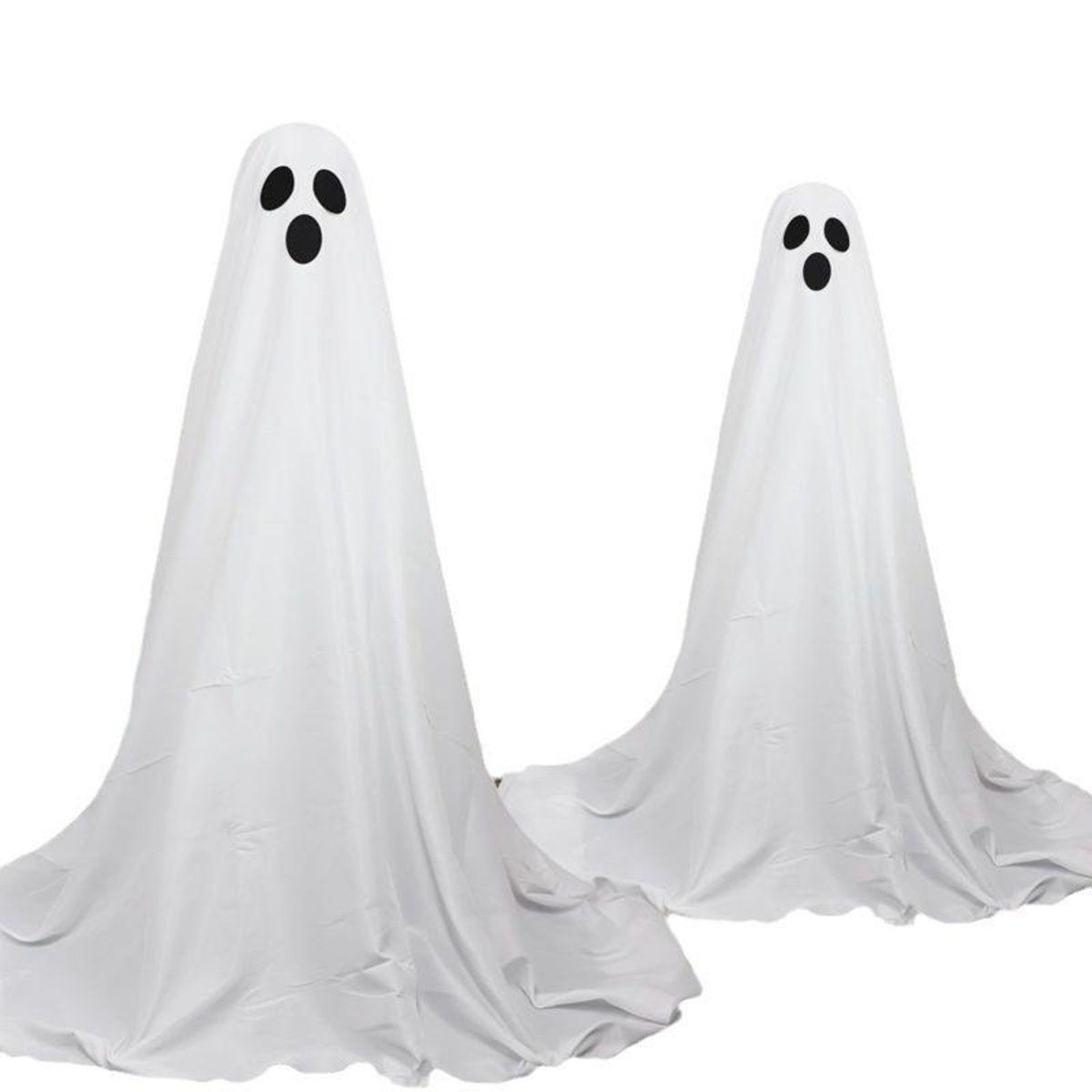 Lighted White Ghost Halloween Decorations For Indoor And Outdoor Displays 0