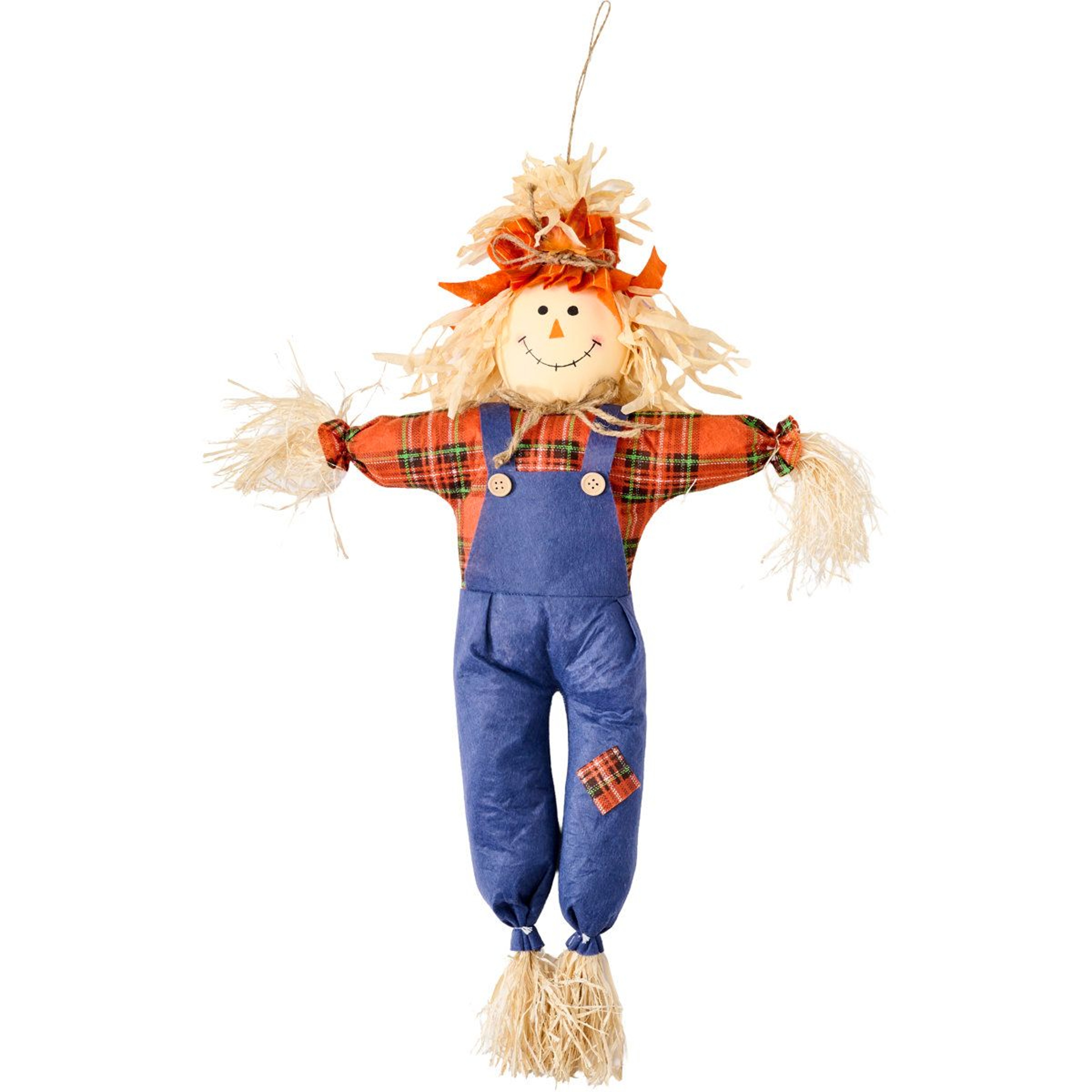 24Inch Hanging Harvest Scarecrow Decorations  Set Of 3 0