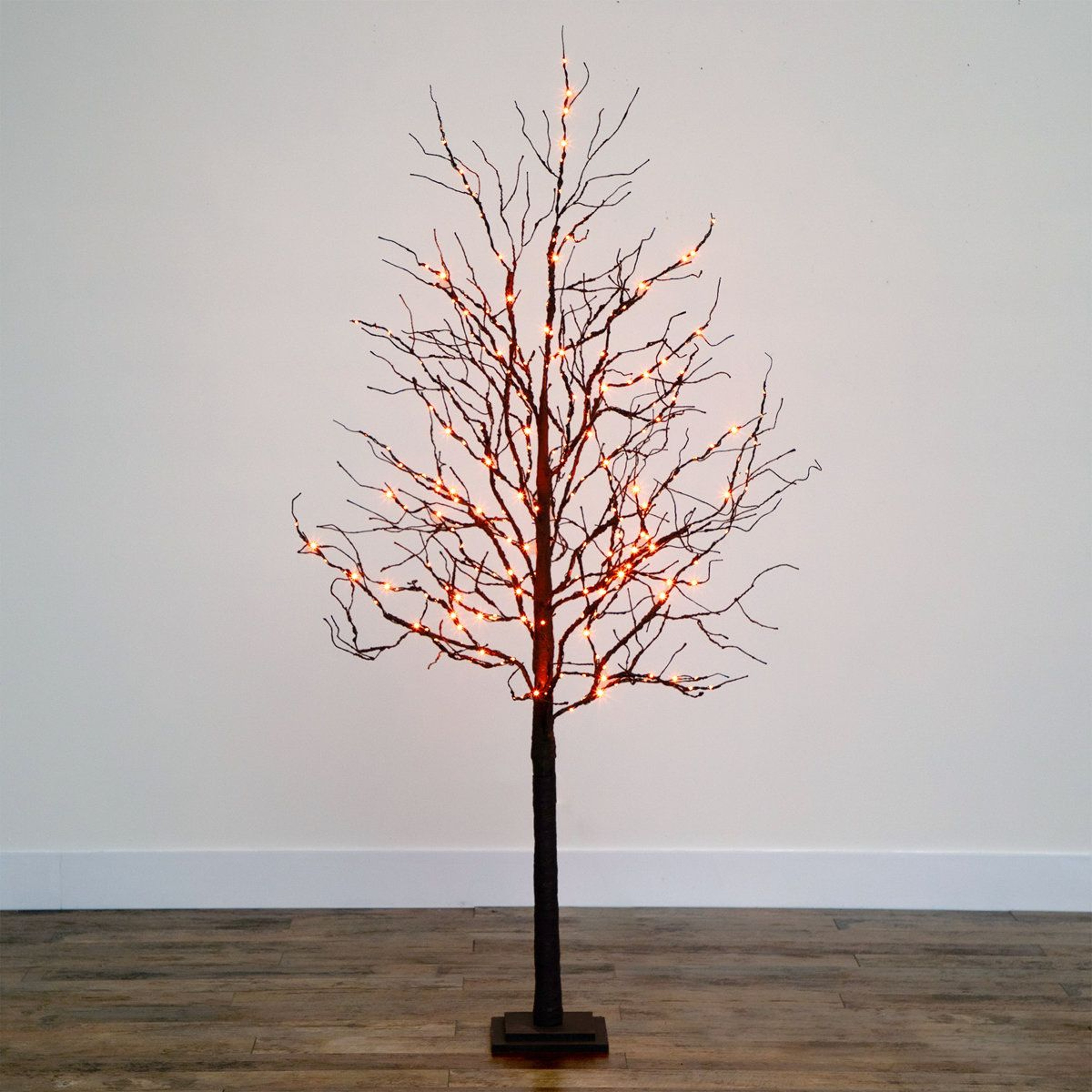 72Inch PreLit Halloween Twig Tree With 156 LED Lights 8