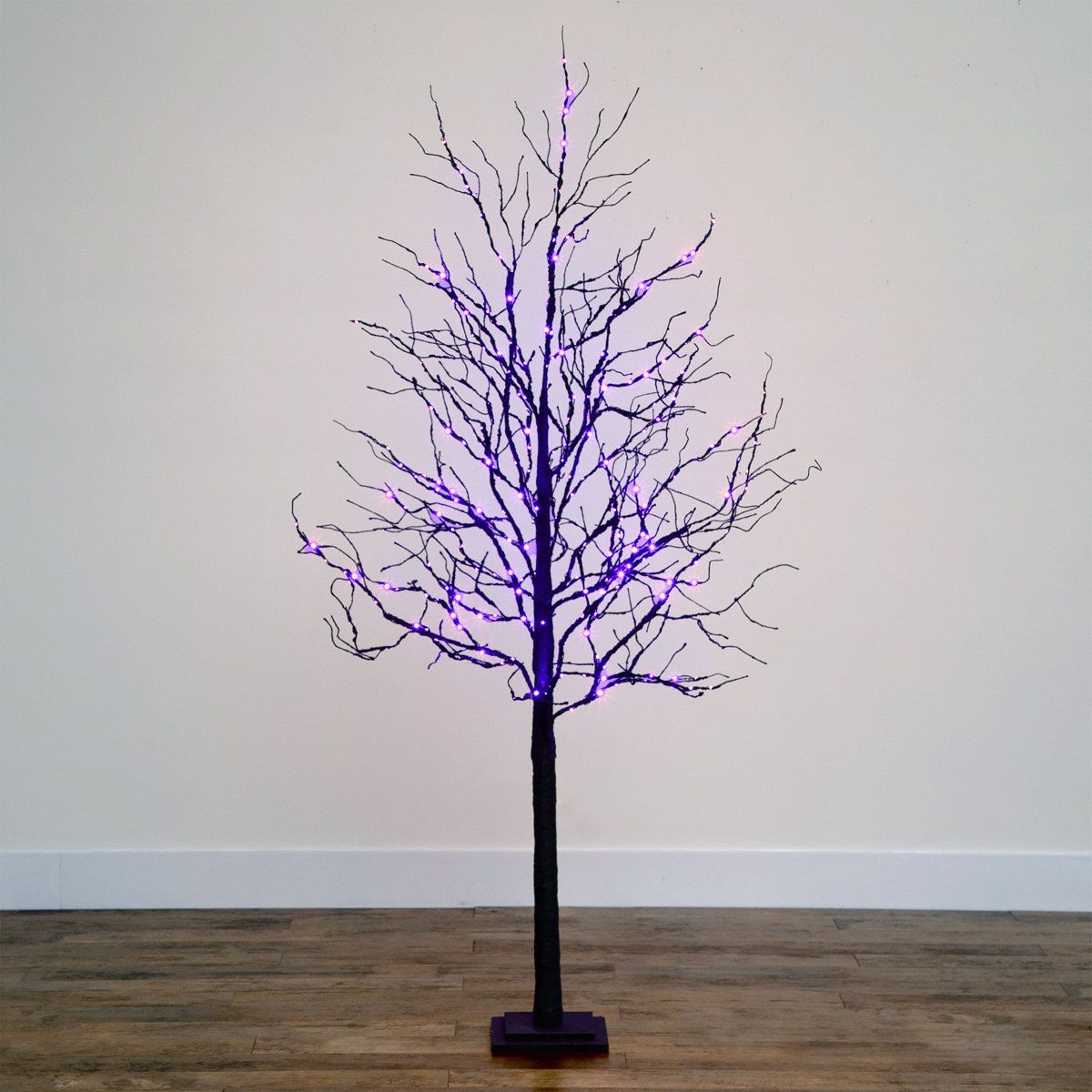 72Inch PreLit Halloween Twig Tree With 156 LED Lights 9