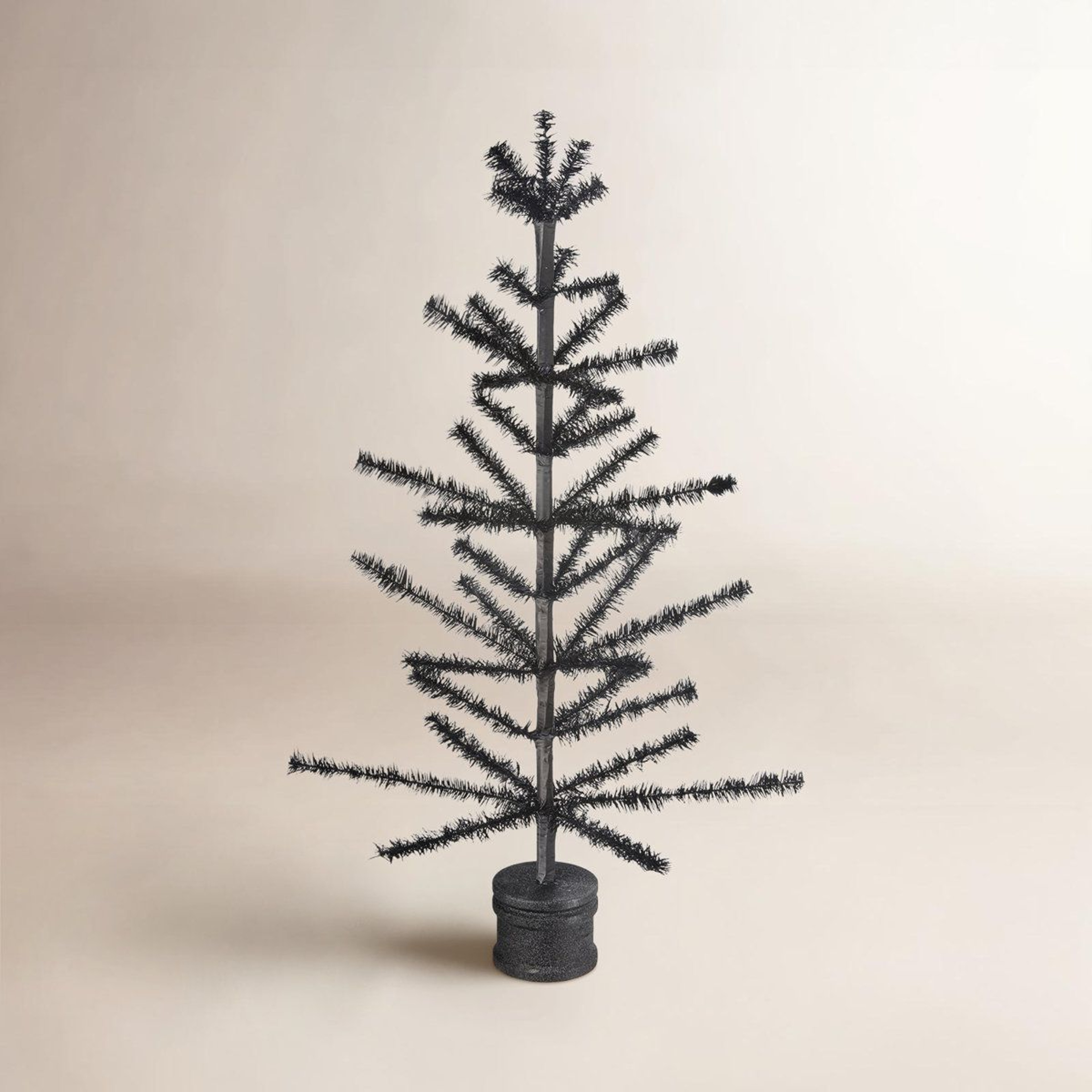 36Inch Halloween Feather Tabletop Tree With Decorative Base 6