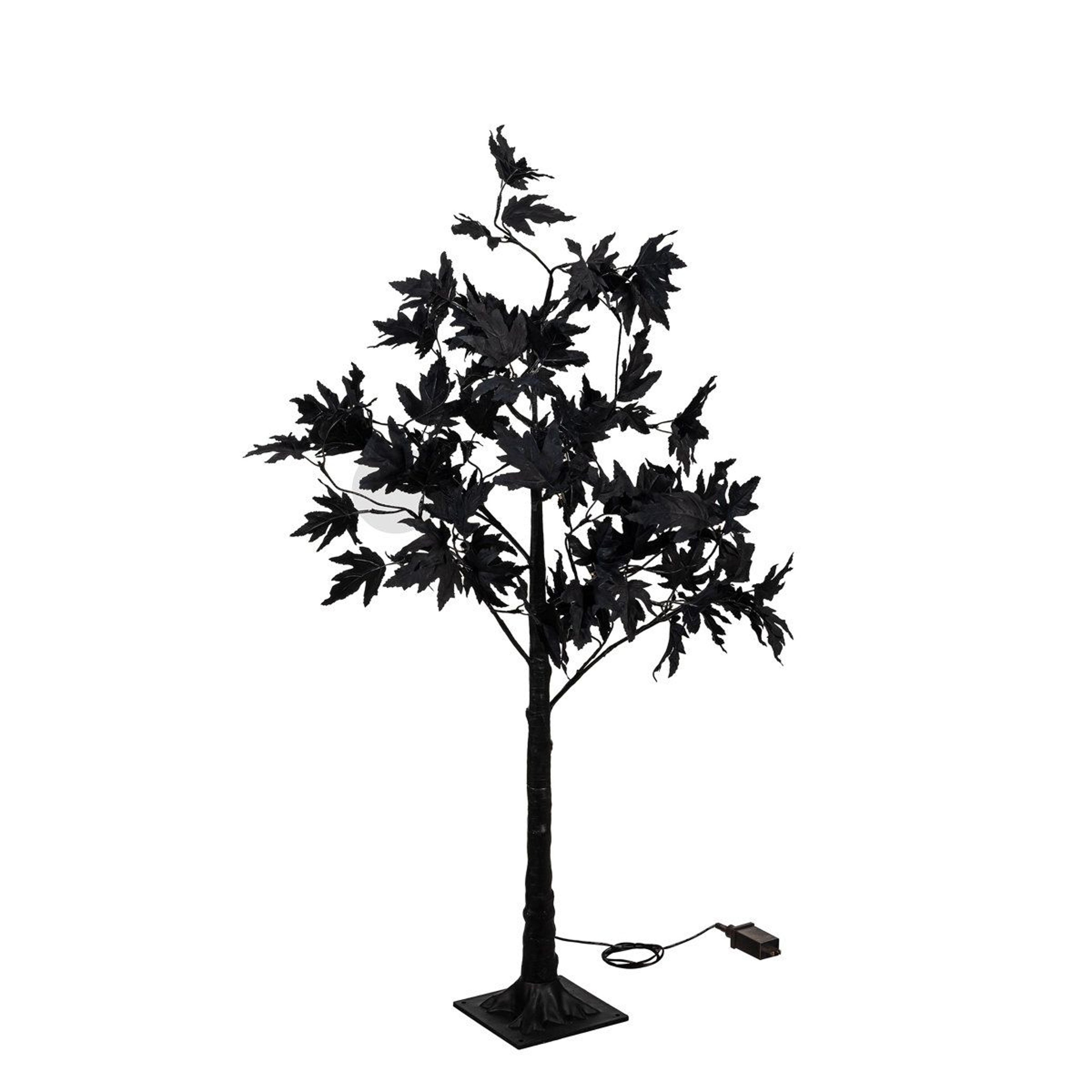 48Inch Halloween LED Color Changing Maple Tree With Remote And Timer 0