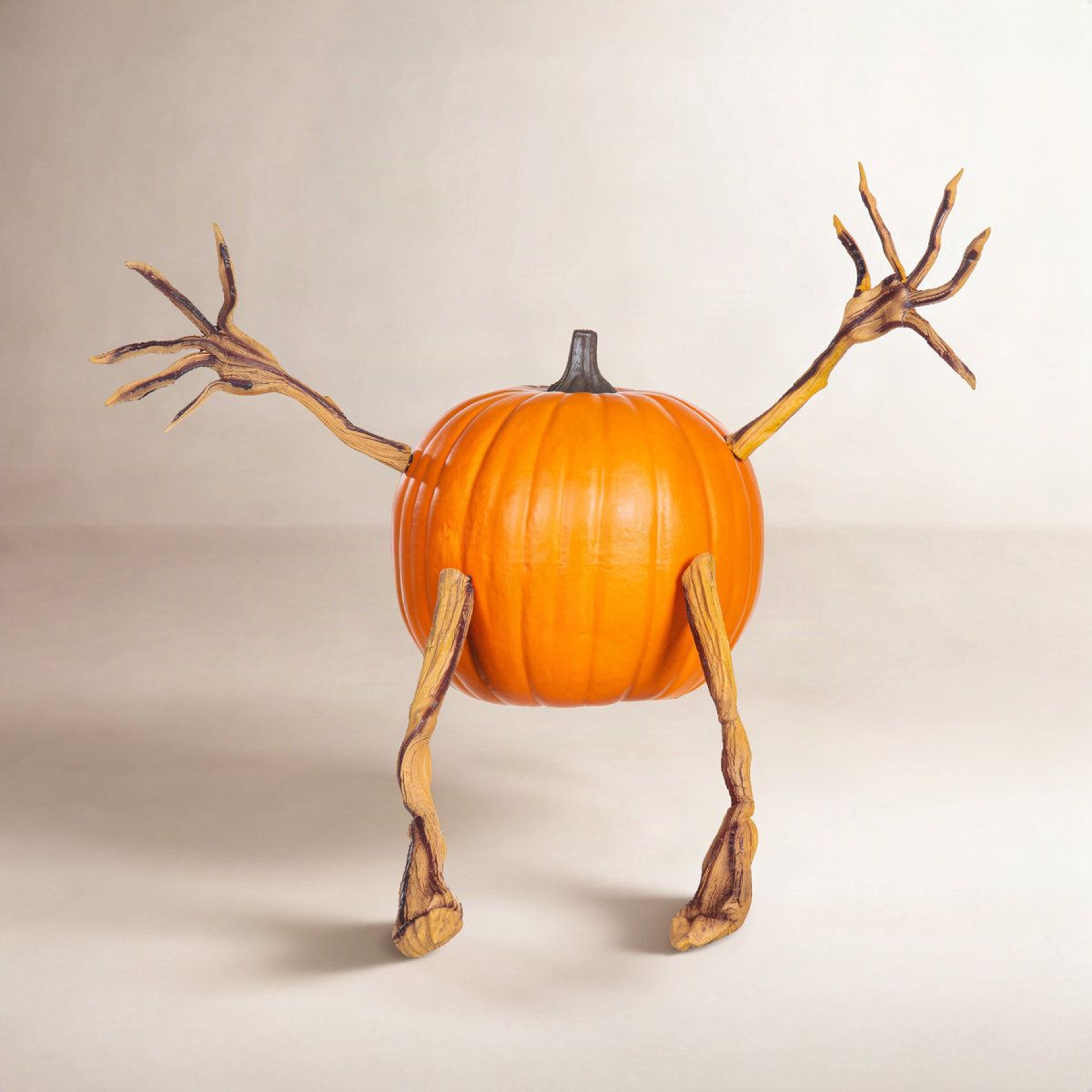 4Piece Posable Pumpkin Vine Arms And Legs Set For Halloween Decorations 1
