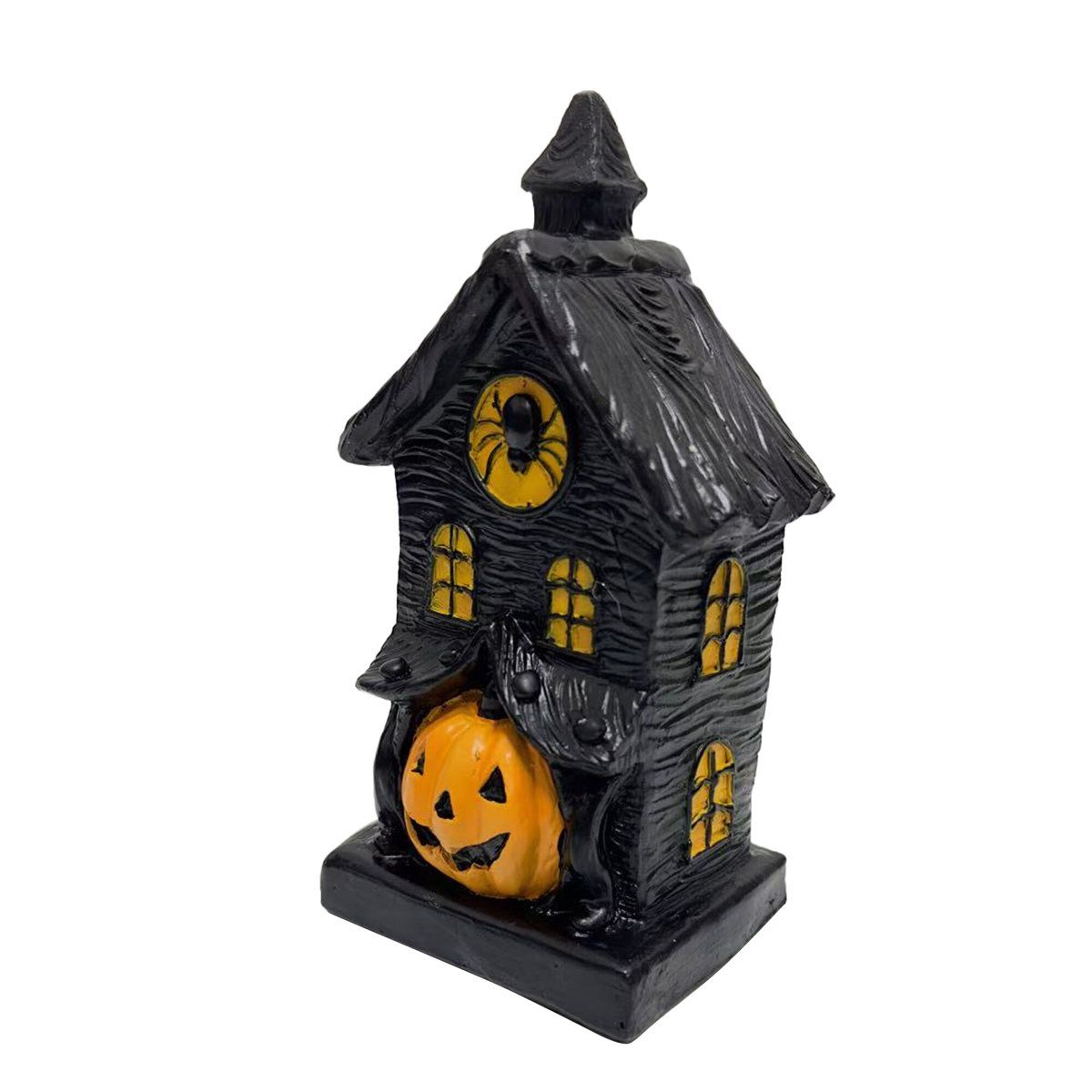 3Piece LED Lighted Haunted House Set For Halloween Decorations 7