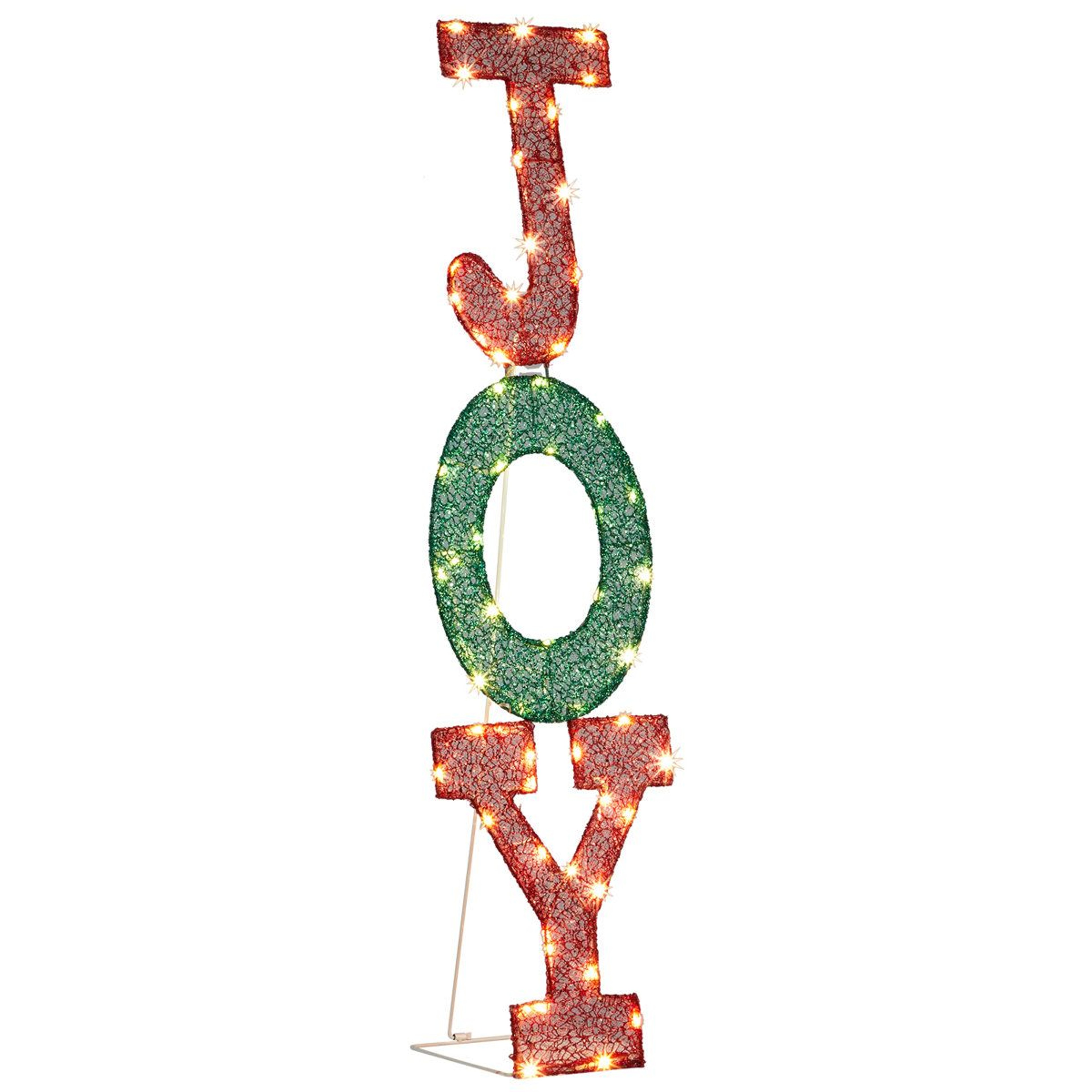Freestanding Christmas Outdoor Decoration With Warm White LED Lights 6