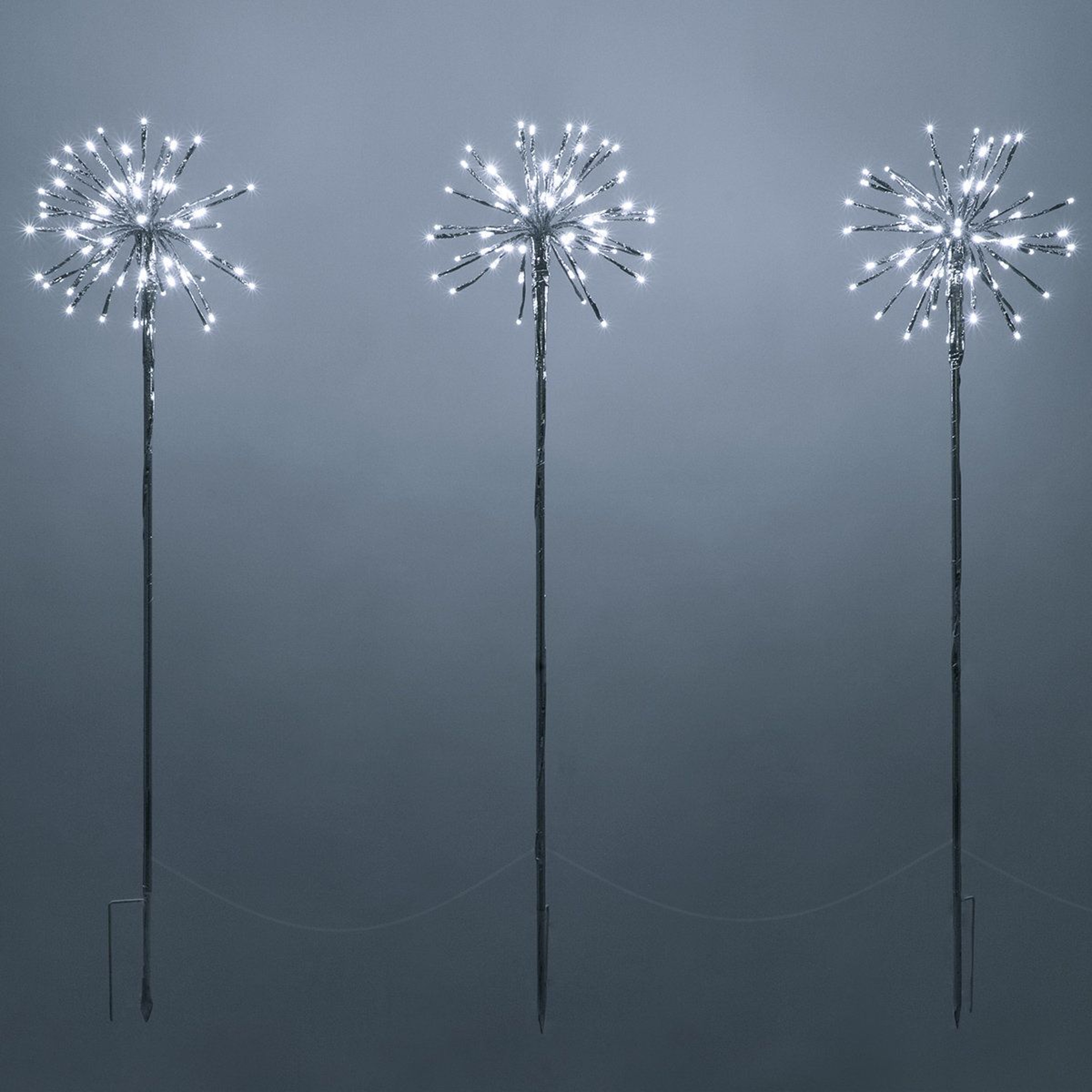 40Inch Starburst LED Lighted Tree With Flexible Metal Branches For Indoor And Outdoor Decor 3