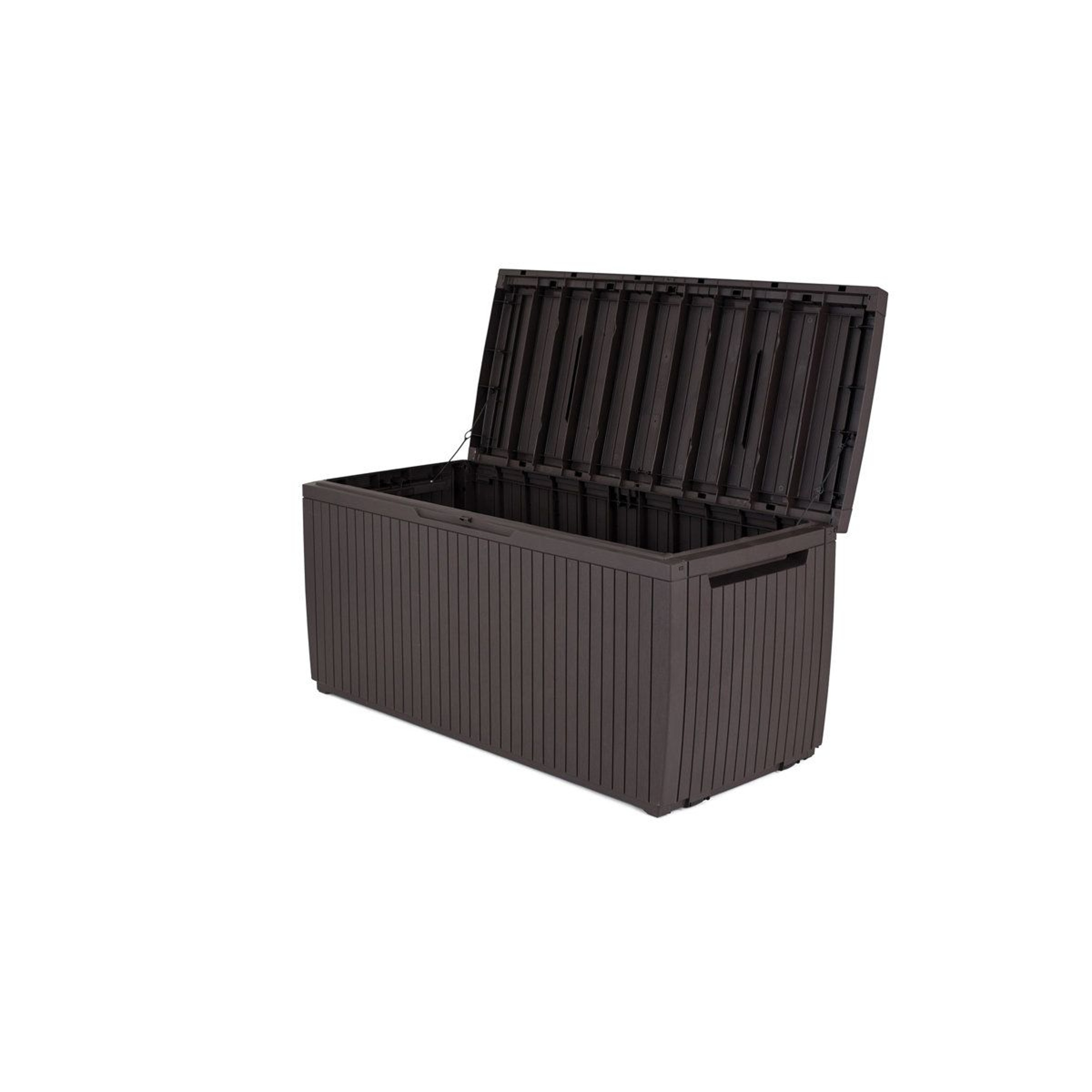 80 Gallon Outdoor Storage Deck Box With Lockable Lid And WeatherResistant Resin 10
