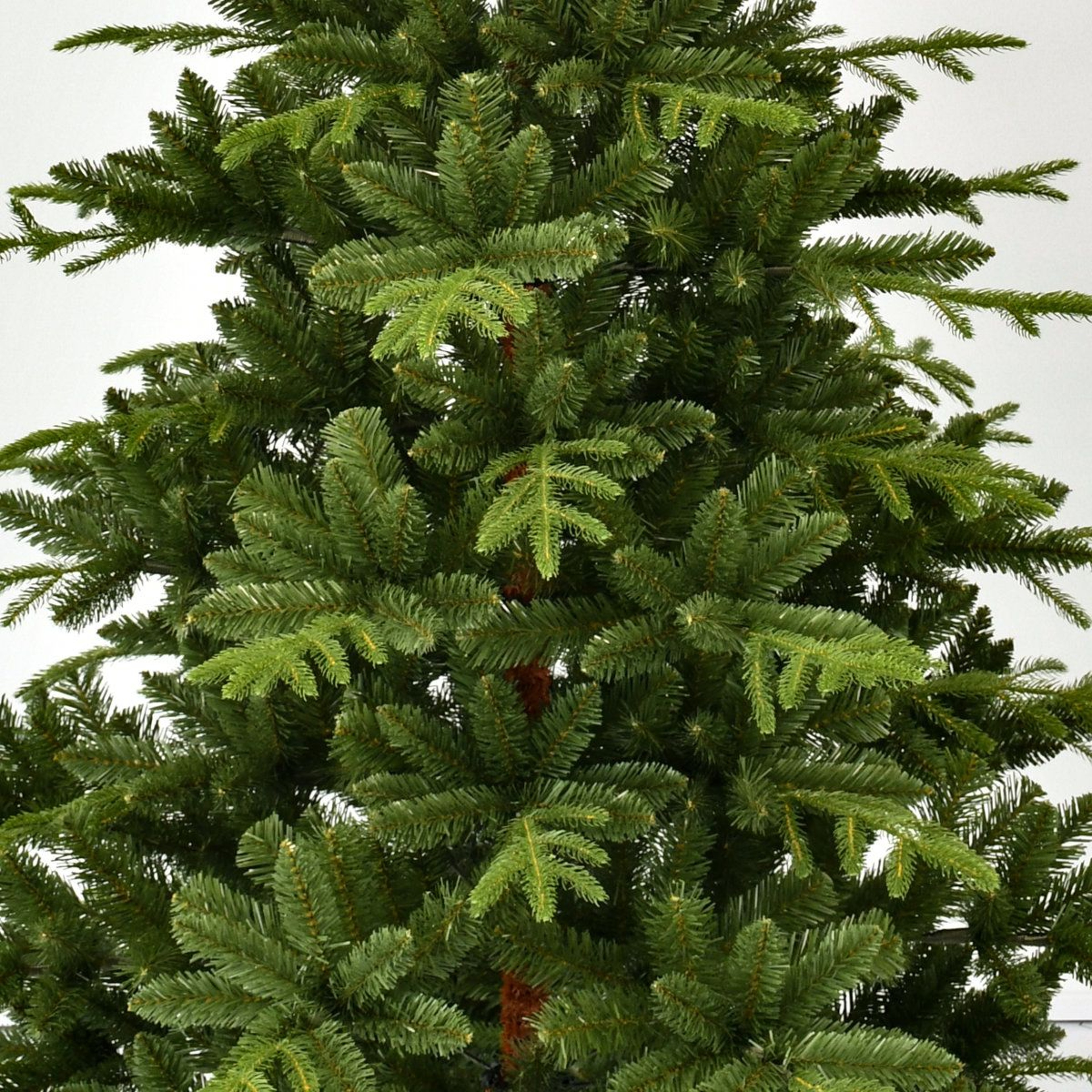 7 Ft PreLit Artificial Spruce Christmas Tree With Warm White LED Lights 2
