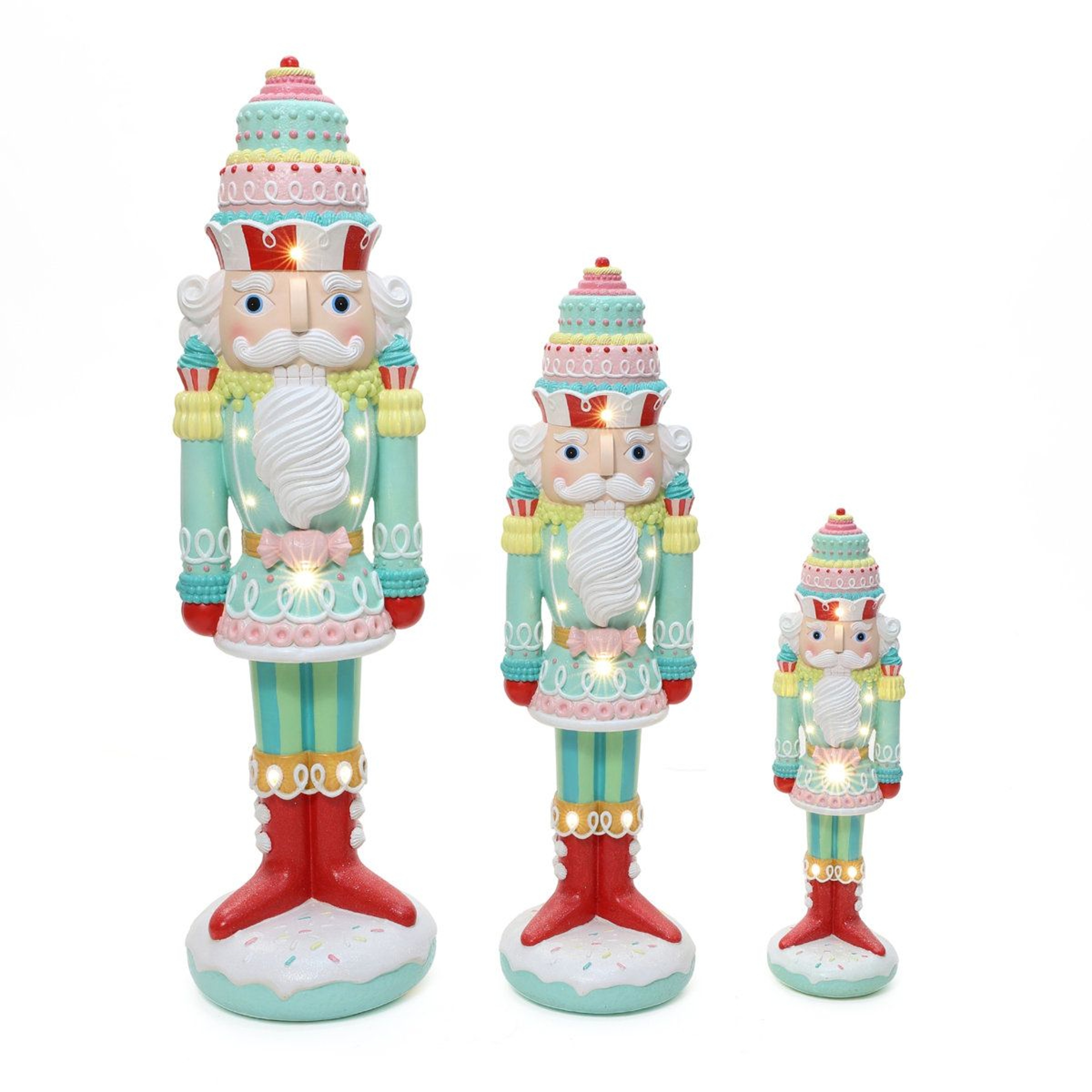 3 Ft PreLit Christmas Nutcracker Soldier With LED Lights And Timer 7