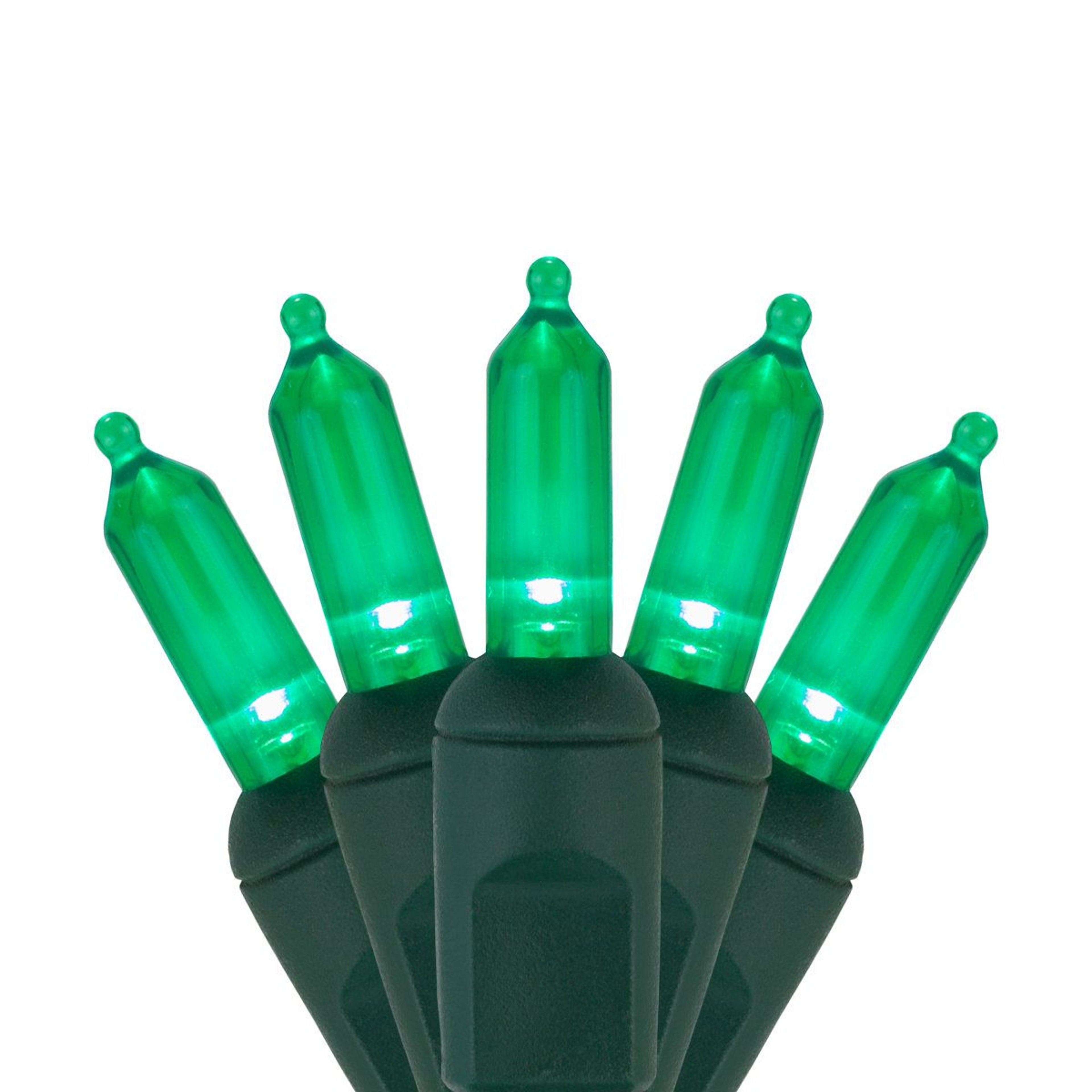 255 Ft Green LED String Lights With 50 Steady Glow Bulbs For Indoor And Outdoor Decor 0