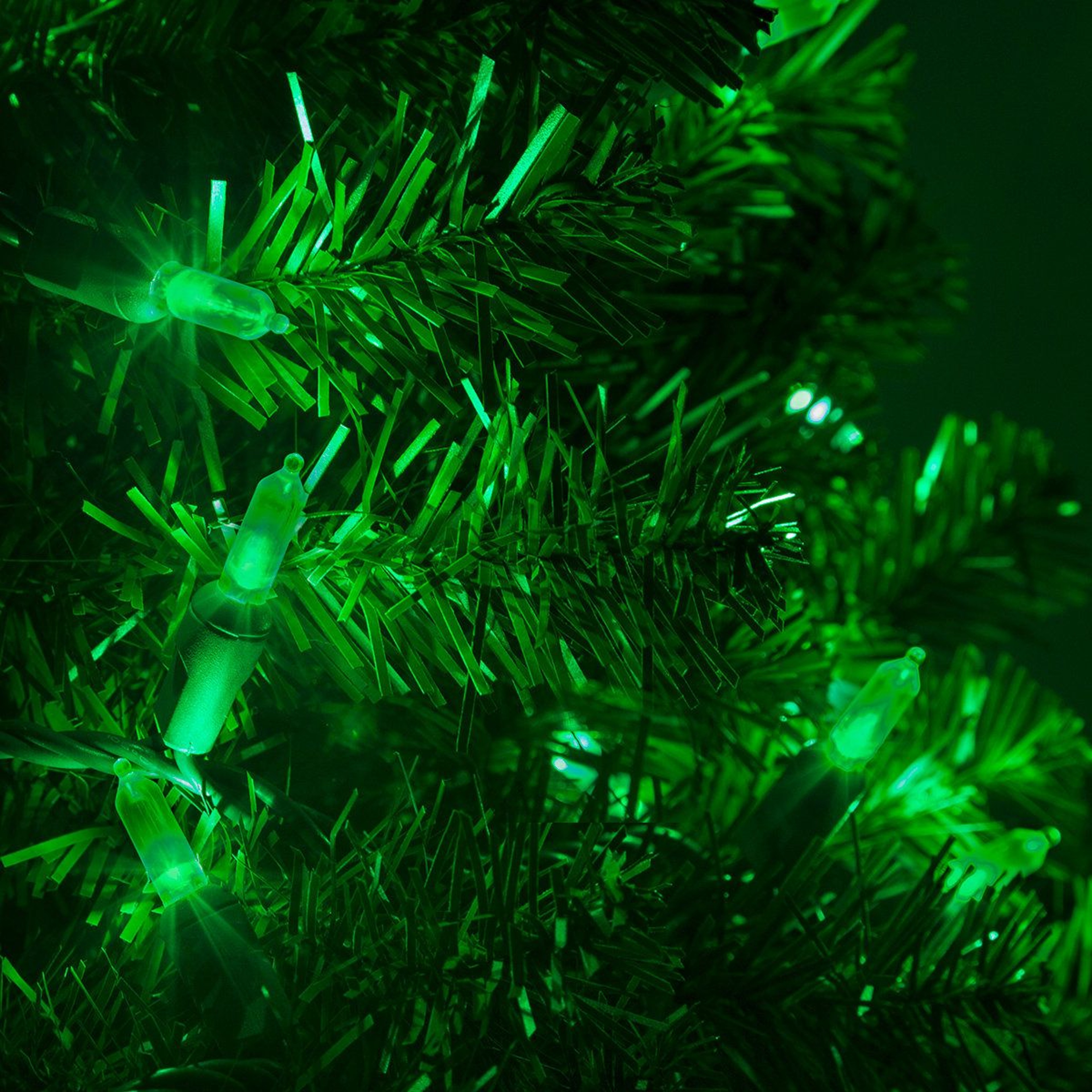 255 Ft Green LED String Lights With 50 Steady Glow Bulbs For Indoor And Outdoor Decor 4
