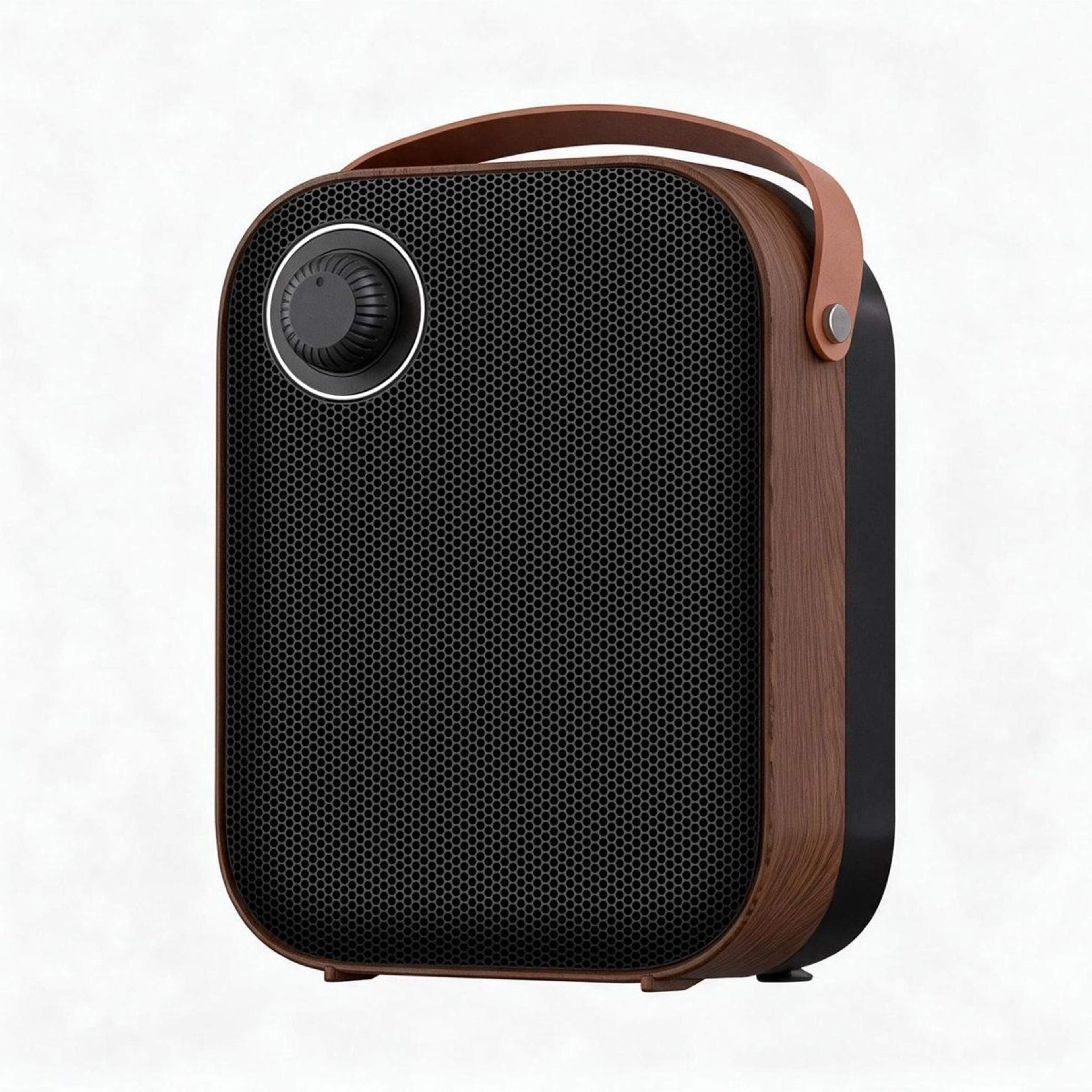 1500W Ceramic Space Heater With Adjustable Thermostat And Safety Protection 0