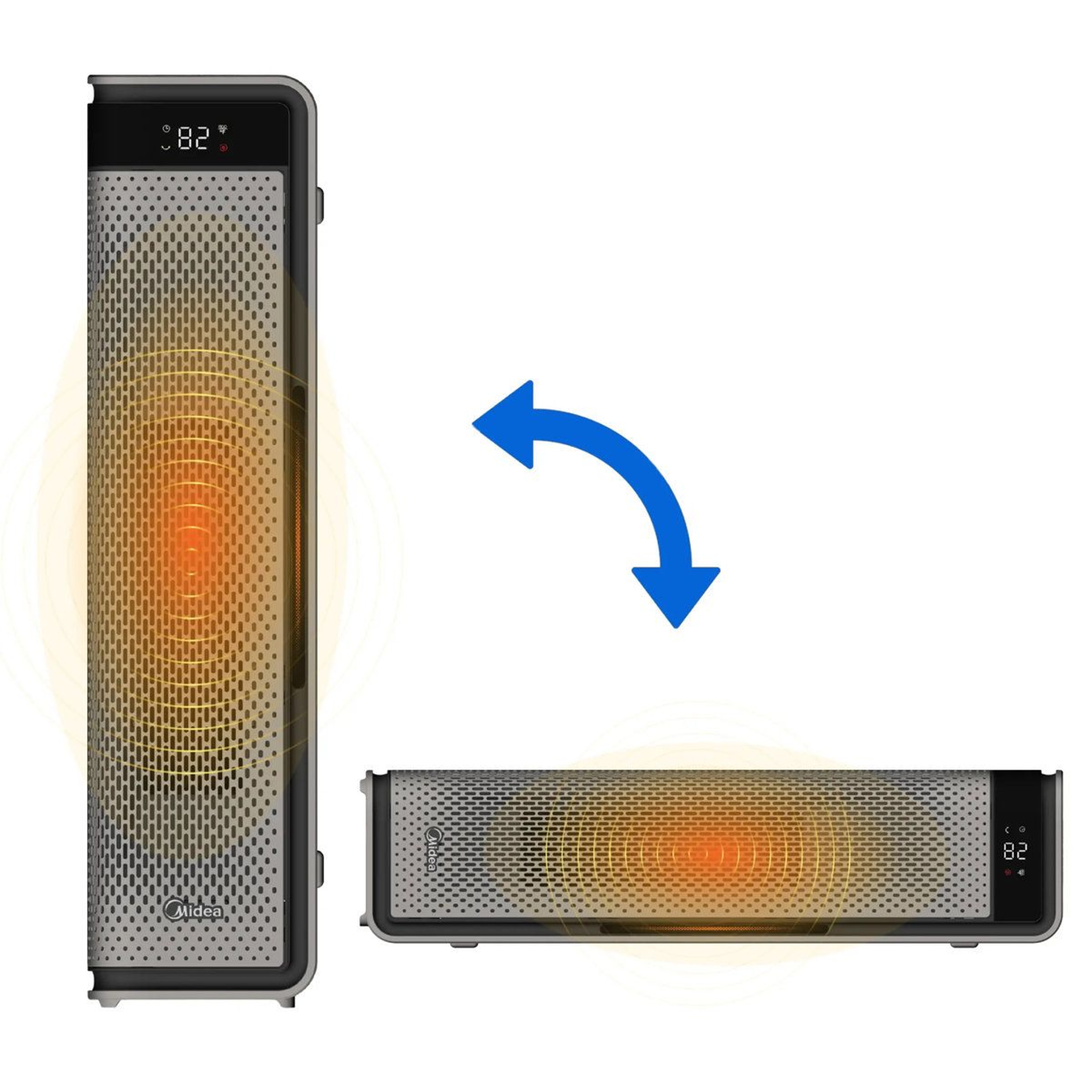 23Inch Electric Space Heater With DualFlex Design And Remote Control 4