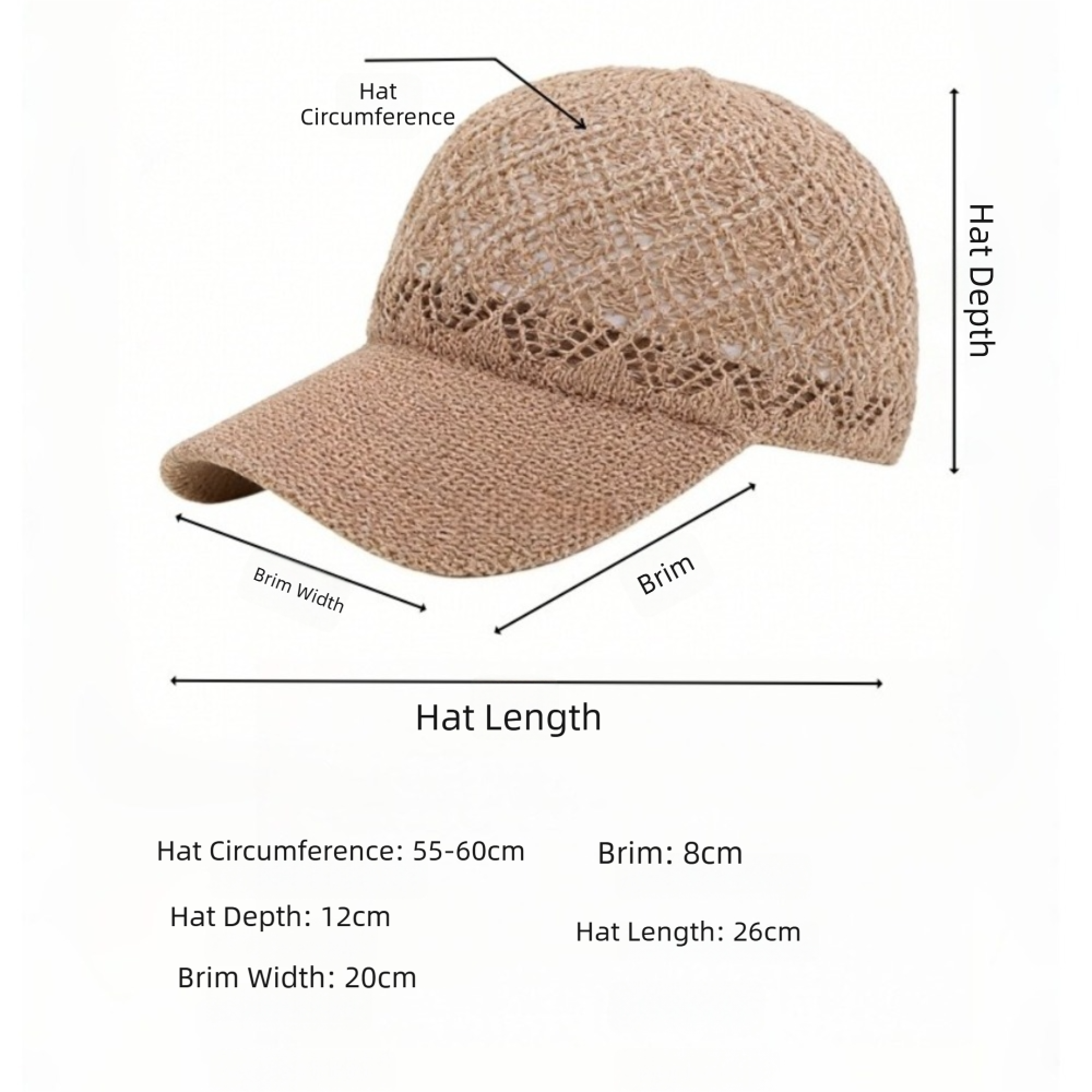 Breathable Mesh Baseball Cap – view 6