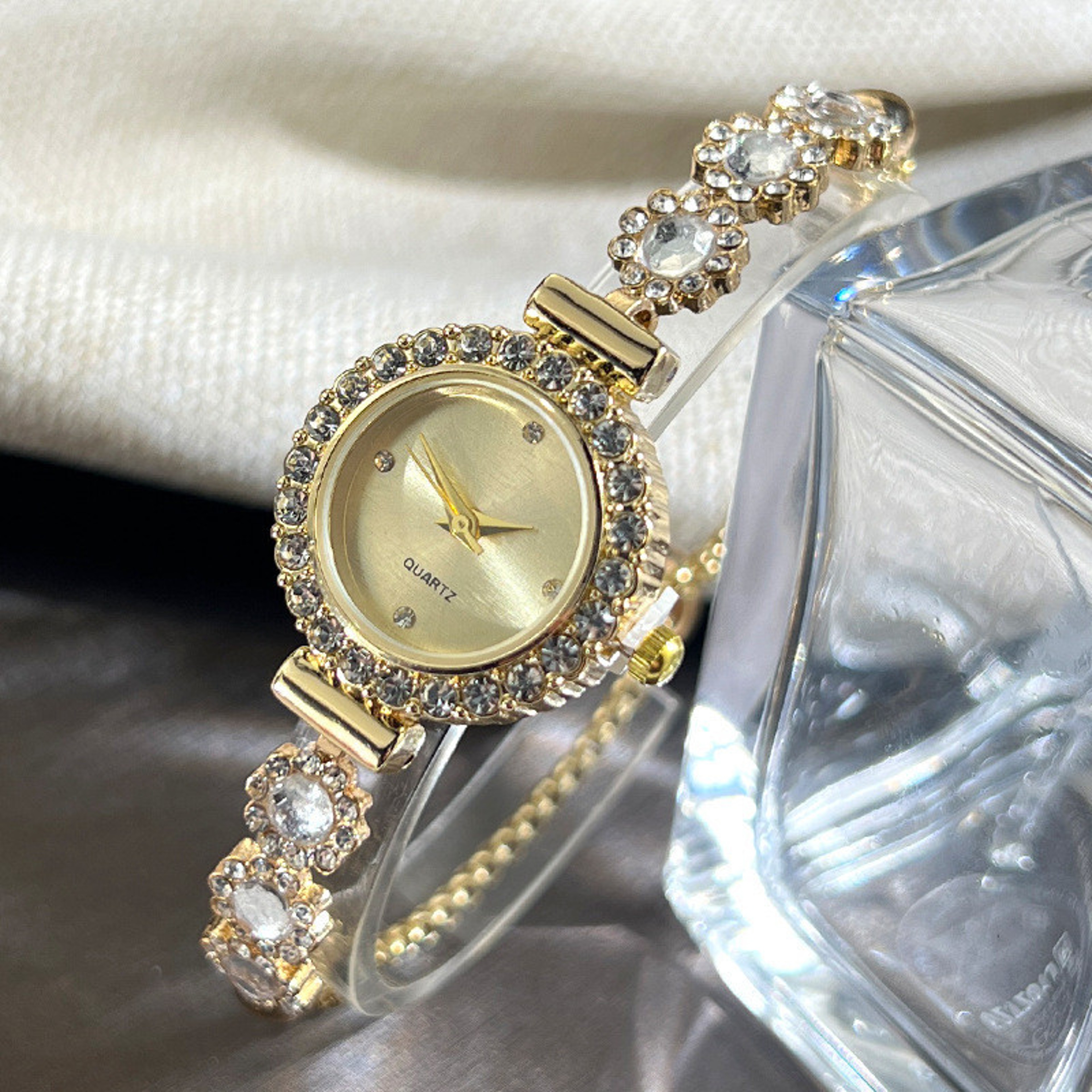 Sparkle Blossom Diamond Wristwatch – view 5
