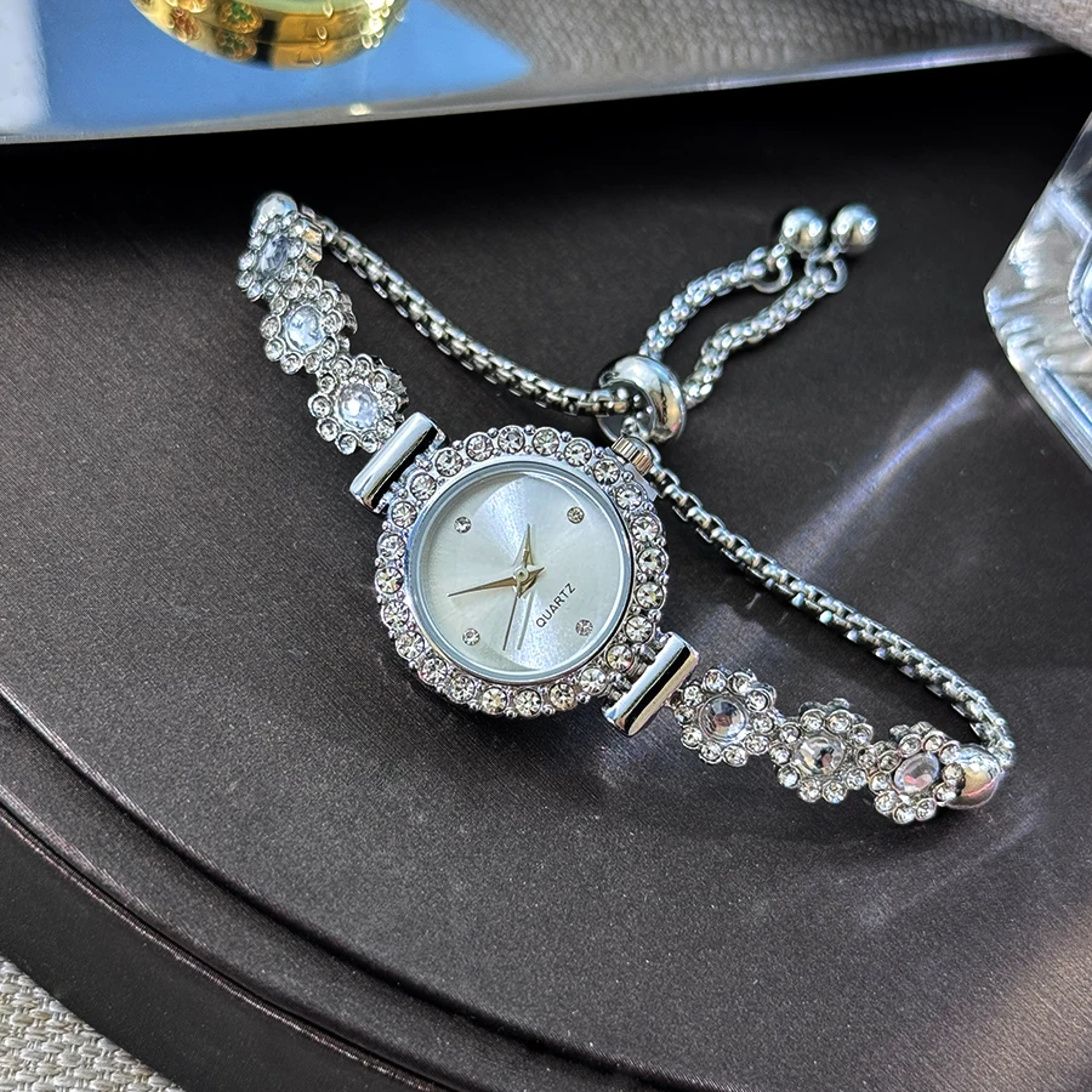 Sparkle Blossom Diamond Wristwatch – view 12