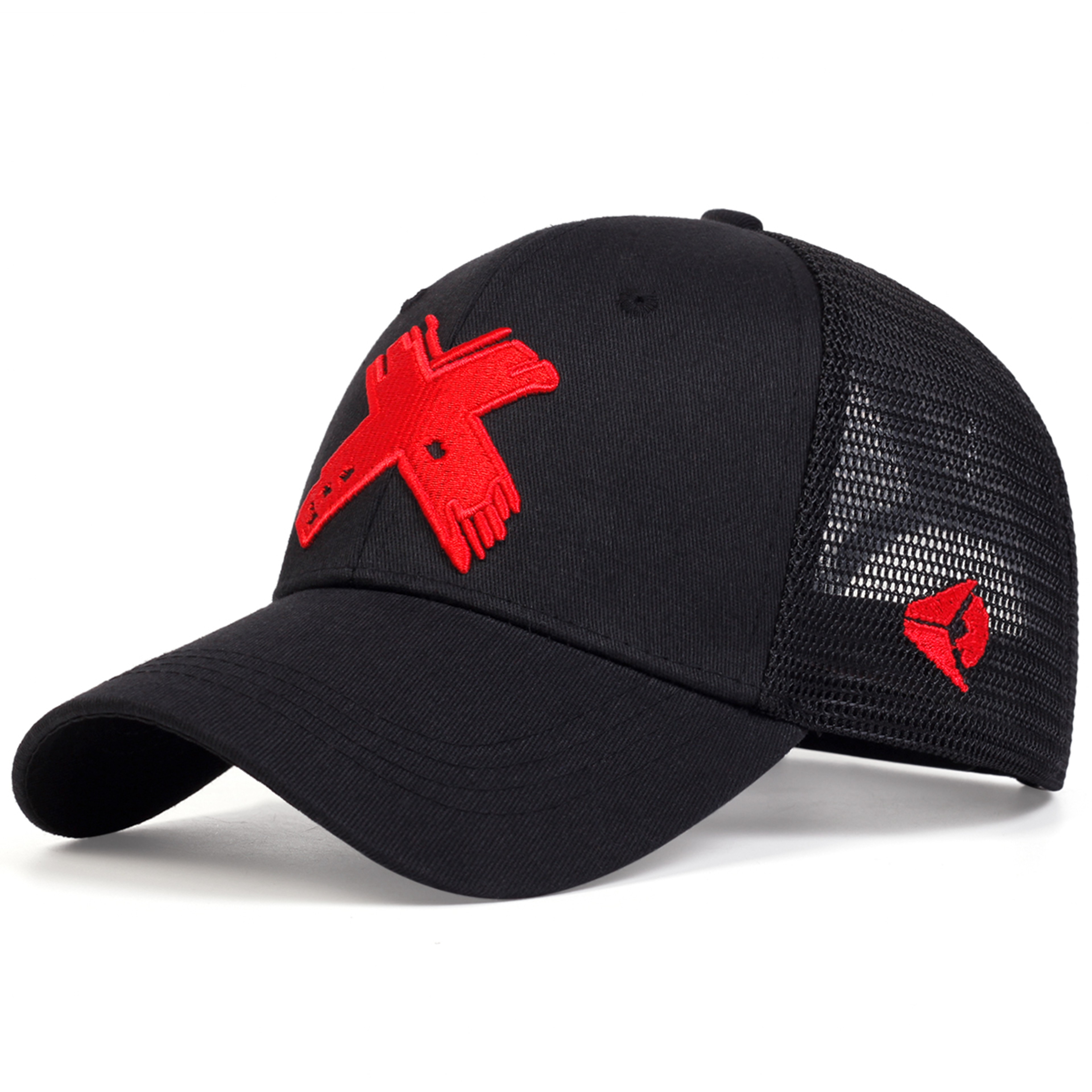 Unisex Mesh Baseball Cap Breathable Sport Snapback Trucker Hat – view 7