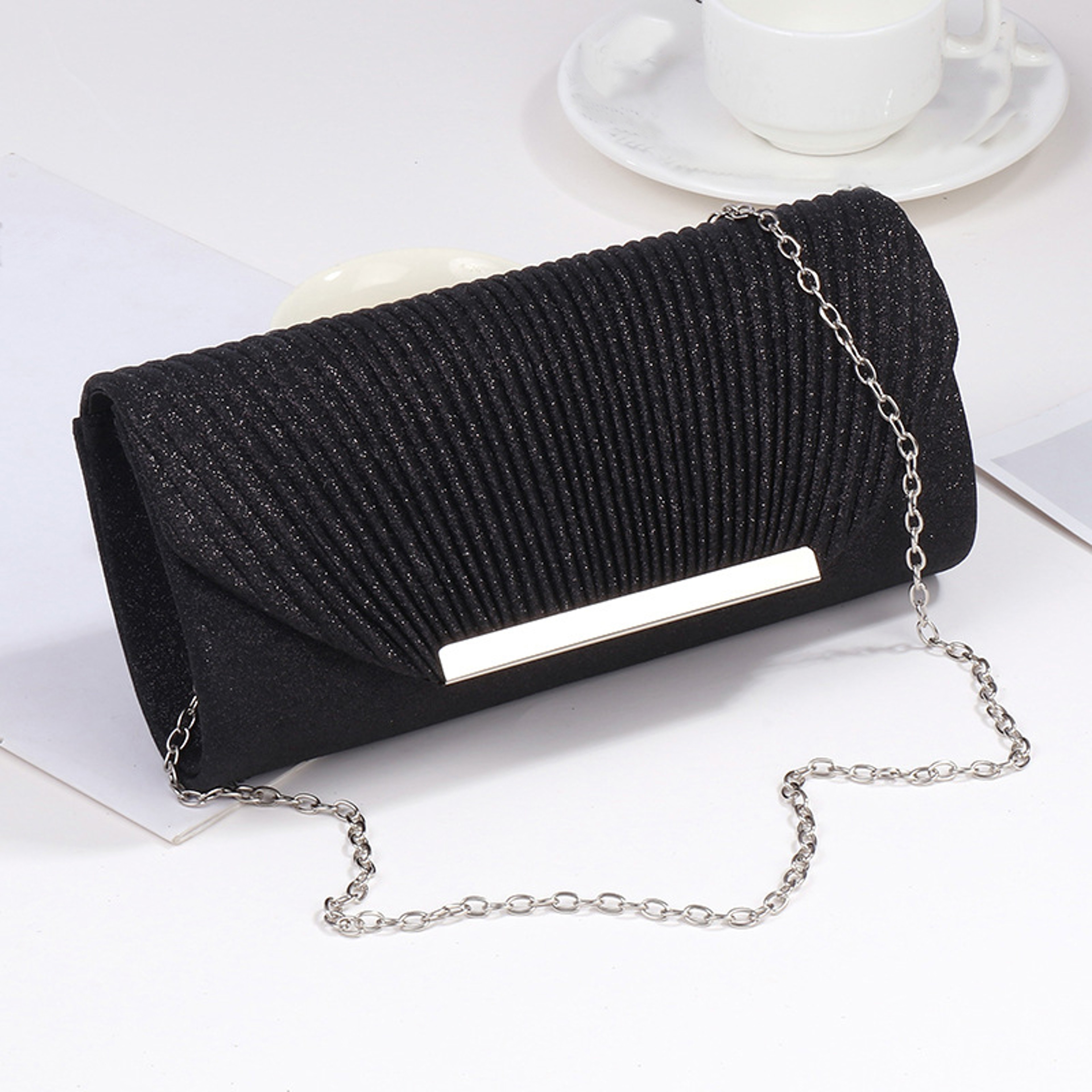 Lumina Chain Evening Clutch – view 8