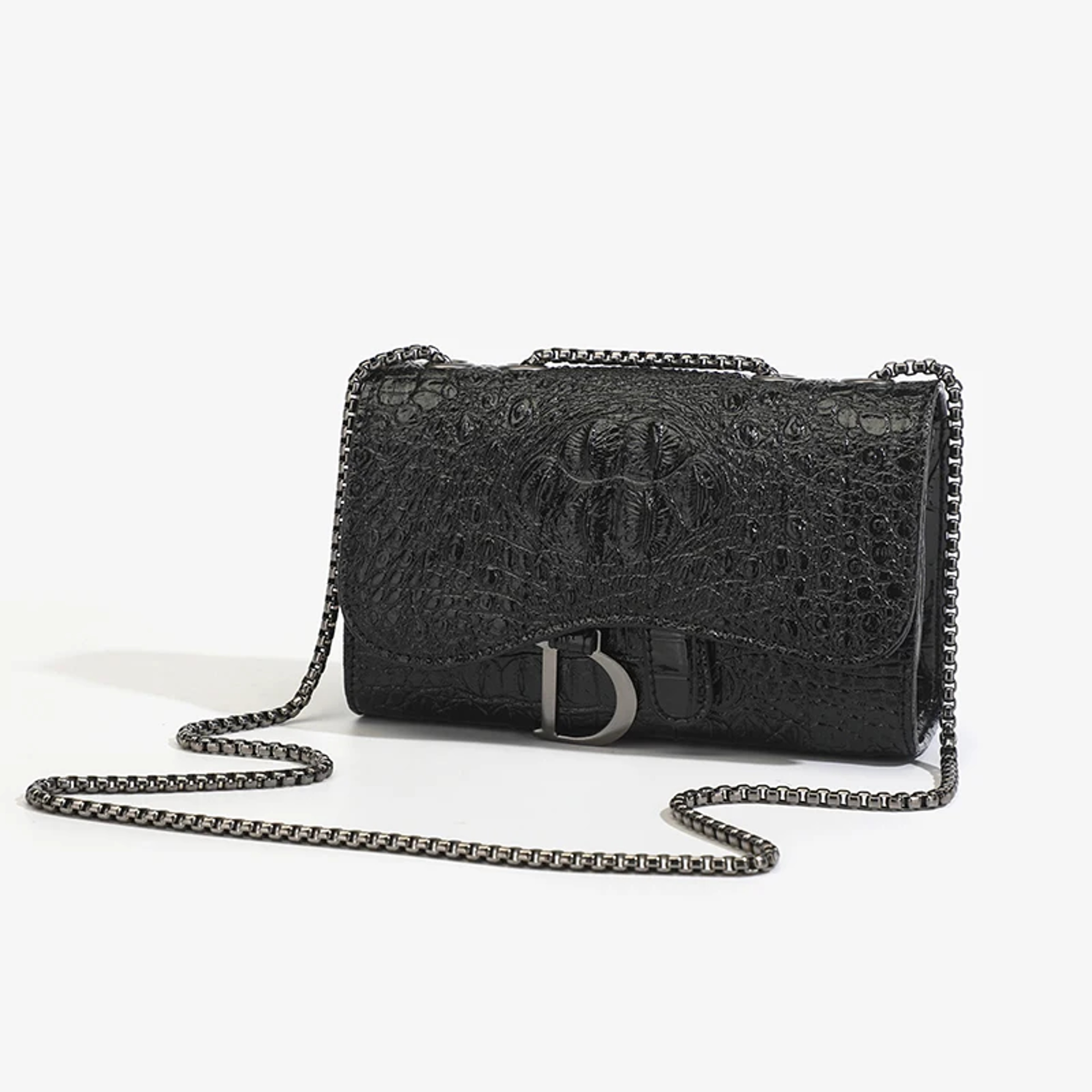 Shimmer Sequined Crossbody Bag And Chain Shoulder Purse 1