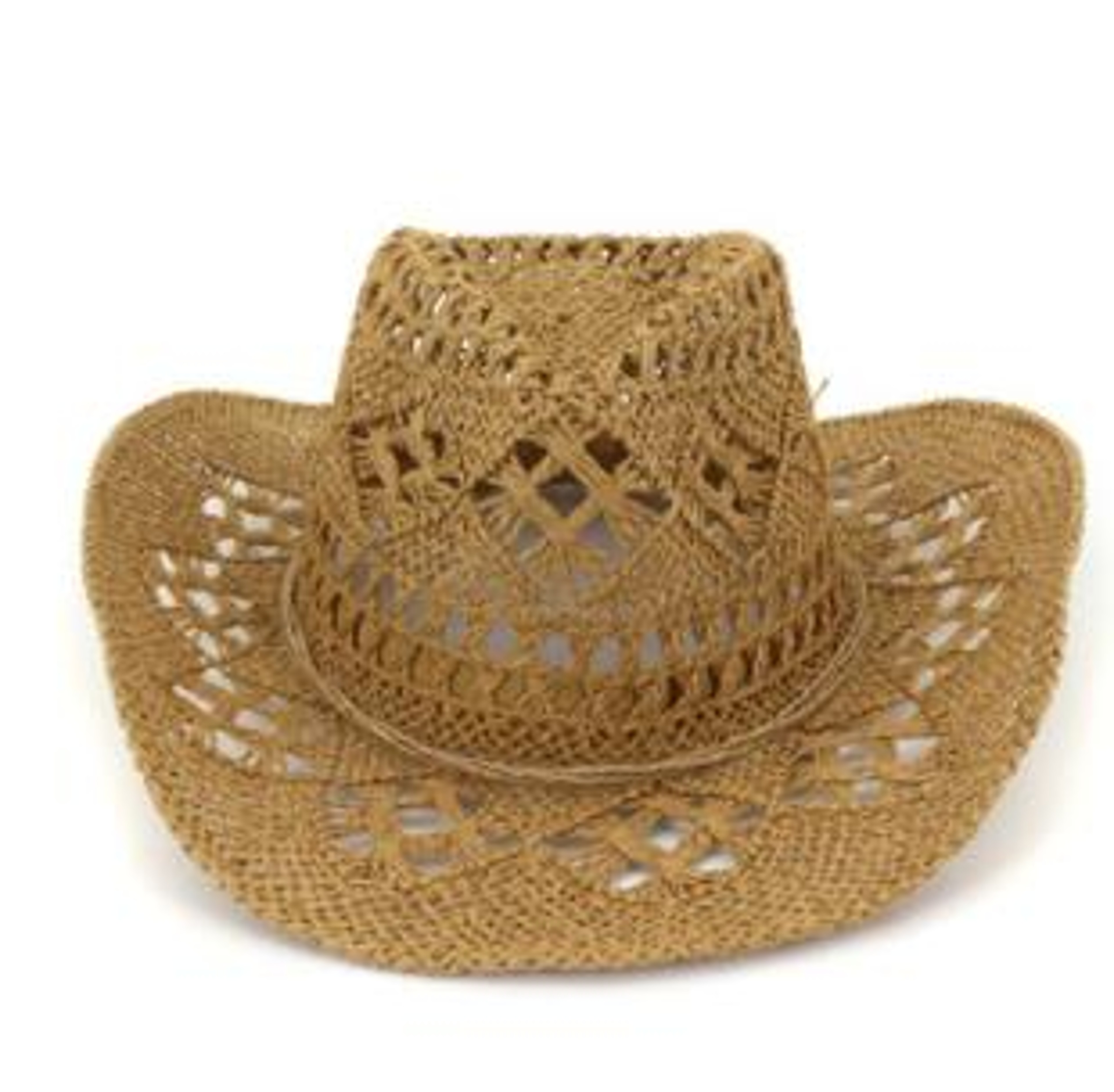 Handmade Straw Western Cowboy Hat – view 7