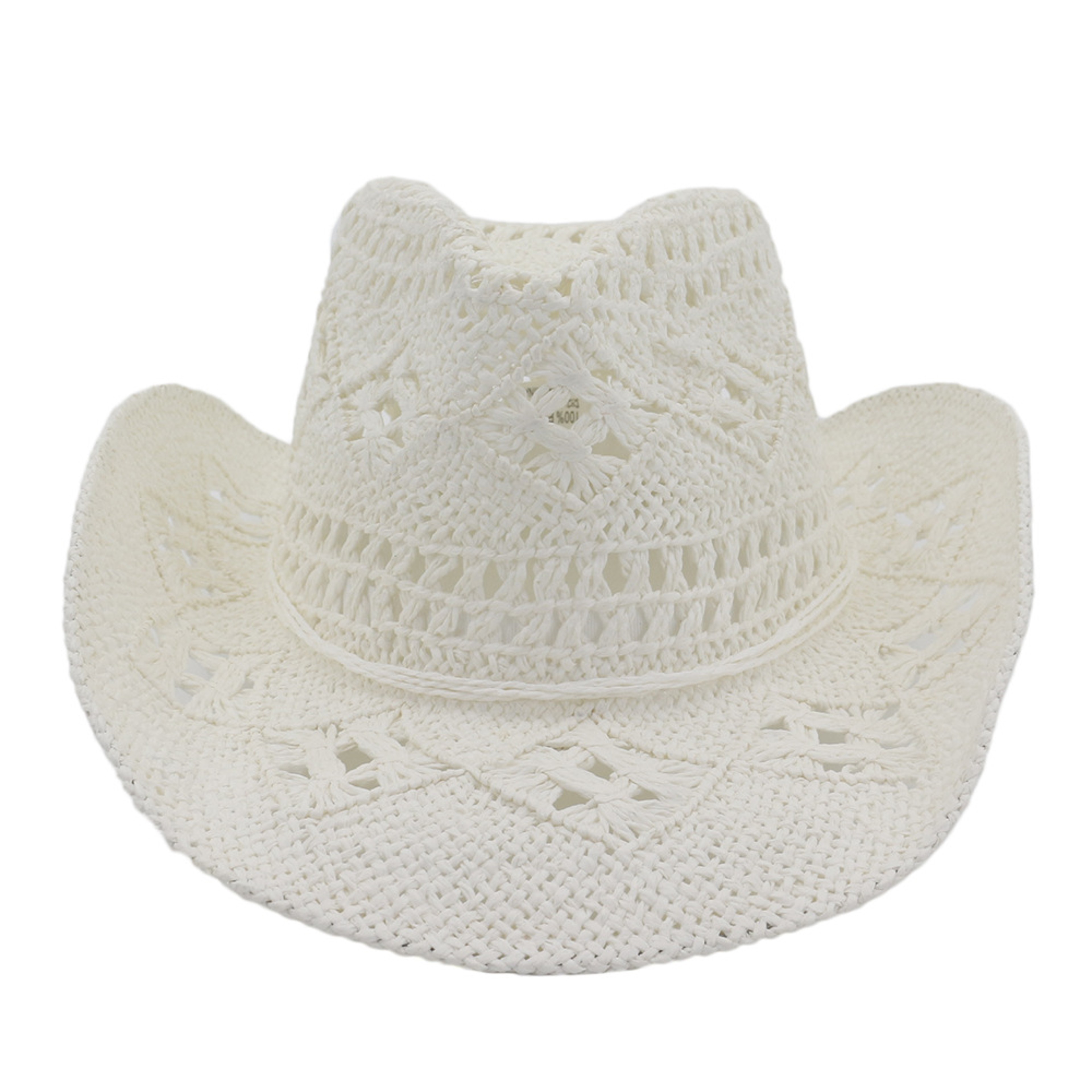 Handmade Straw Western Cowboy Hat – view 12
