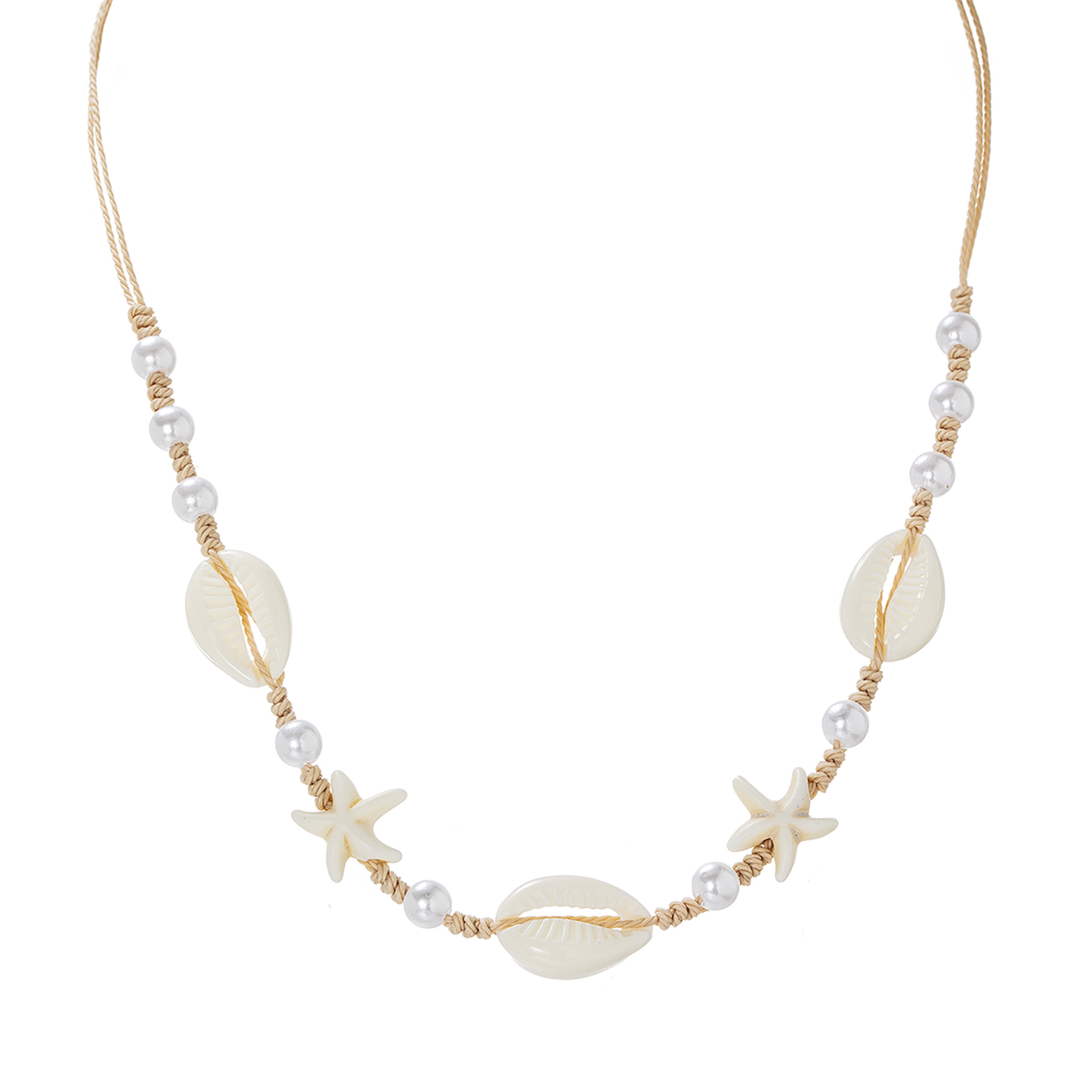 Turquoise Beach Shell Necklace 2