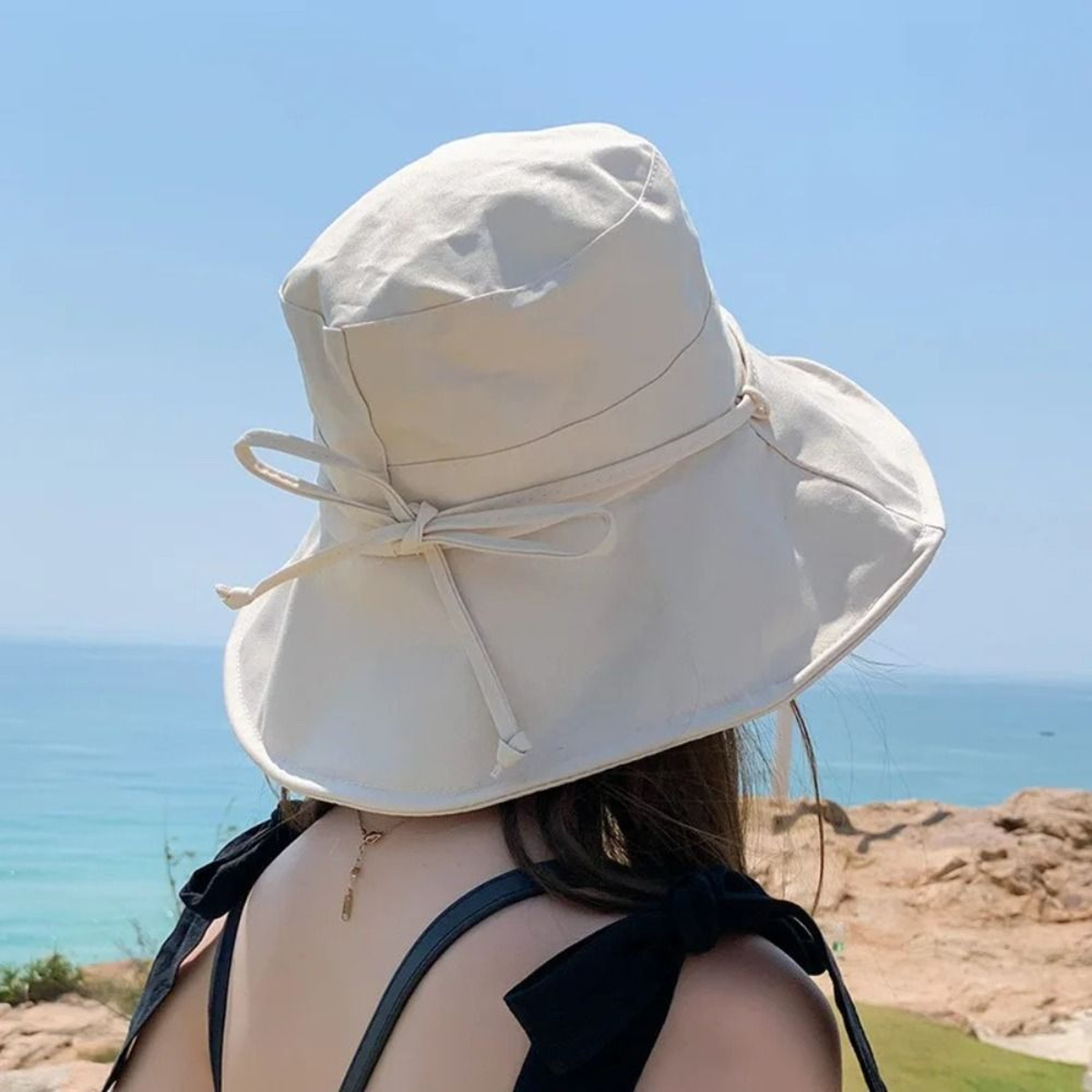 Women's Packable Sun Bucket Hat for Ultimate UV Protection and Adjustable Comfort – view 5