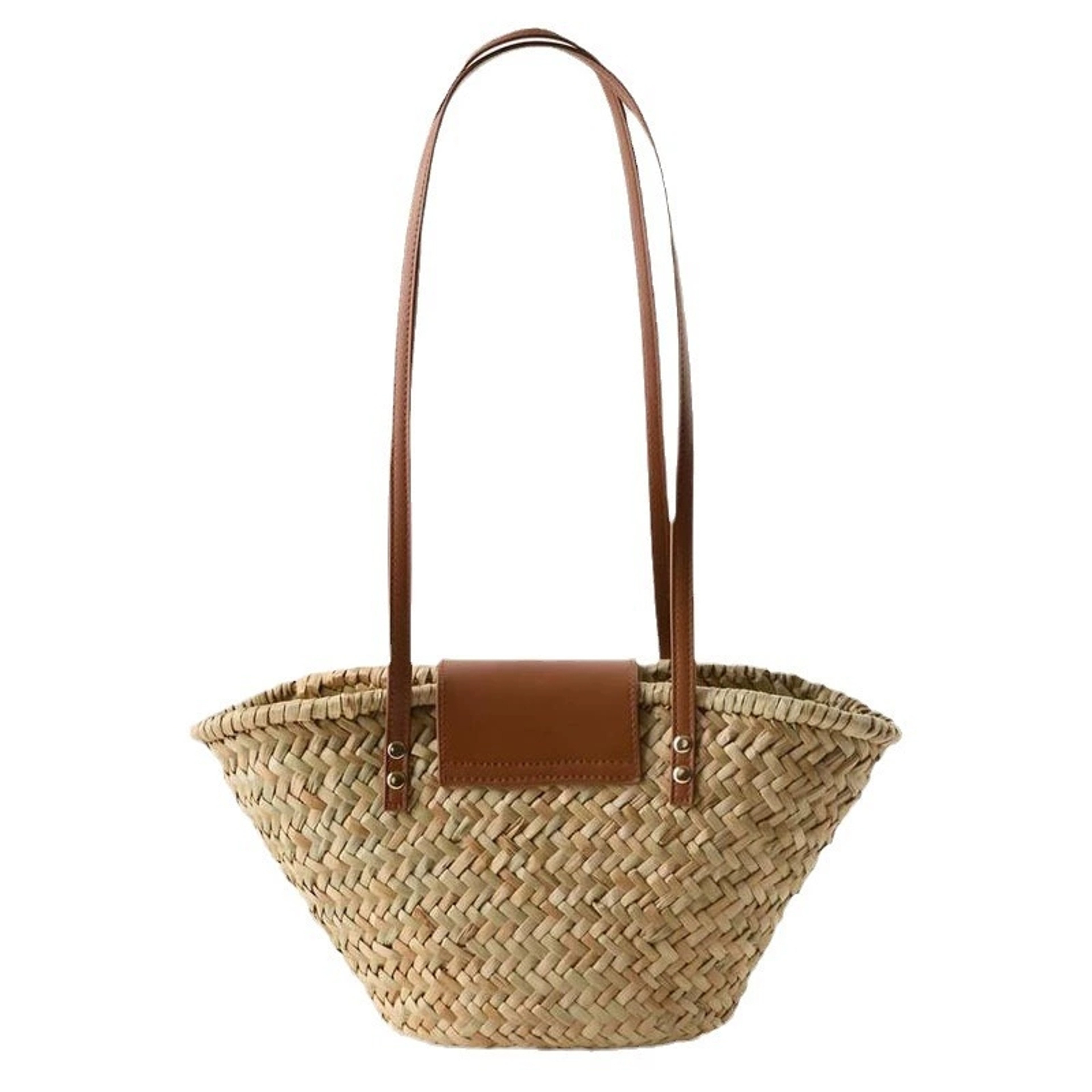 Hylhexyr Woven Rattan Shoulder Bag and Summer Beach Tote – view 7