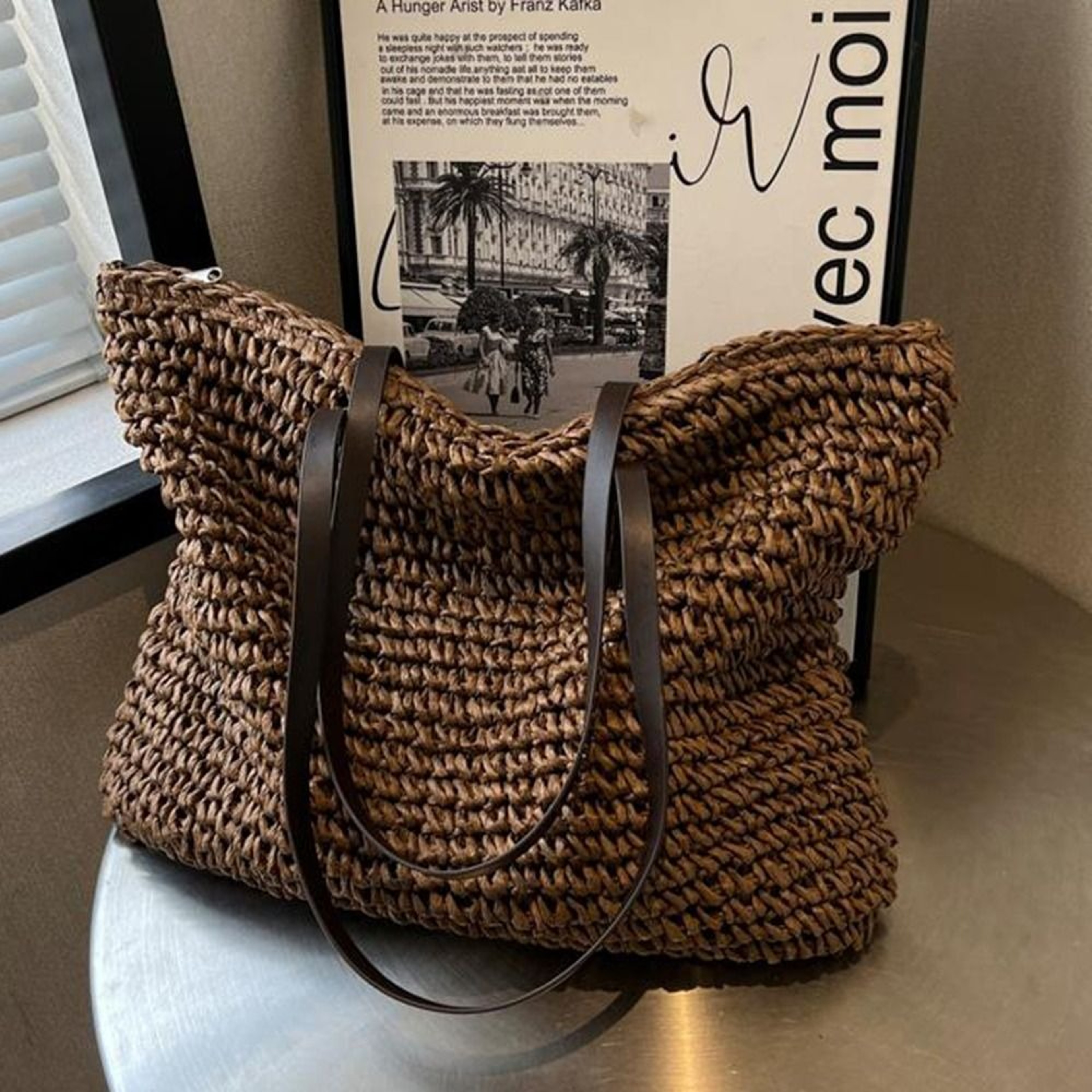 Artisan Woven Beach Tote Bag for Women – view 10