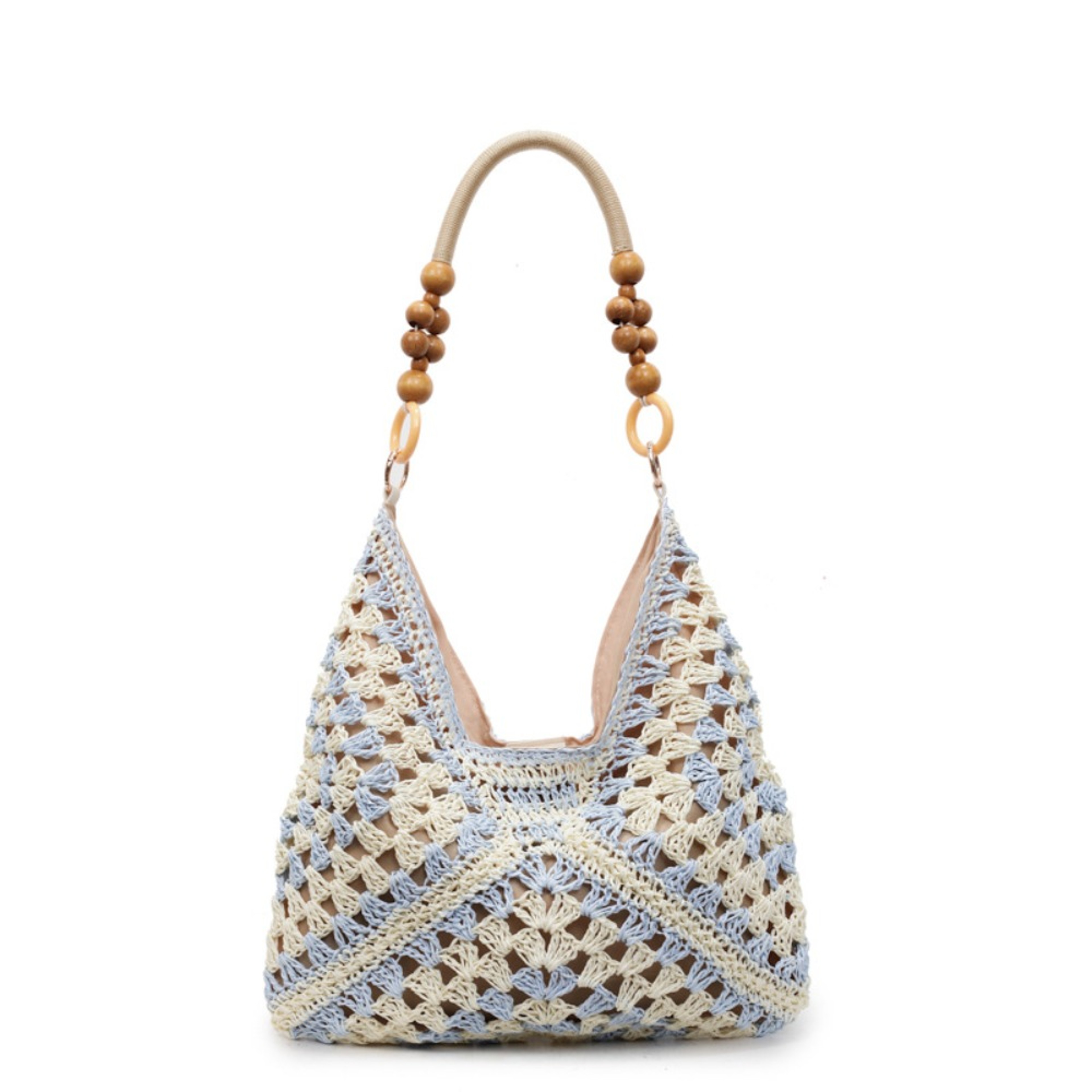 Bohemian Straw Beach Bag Large Capacity Summer Woven Handbag – view 10