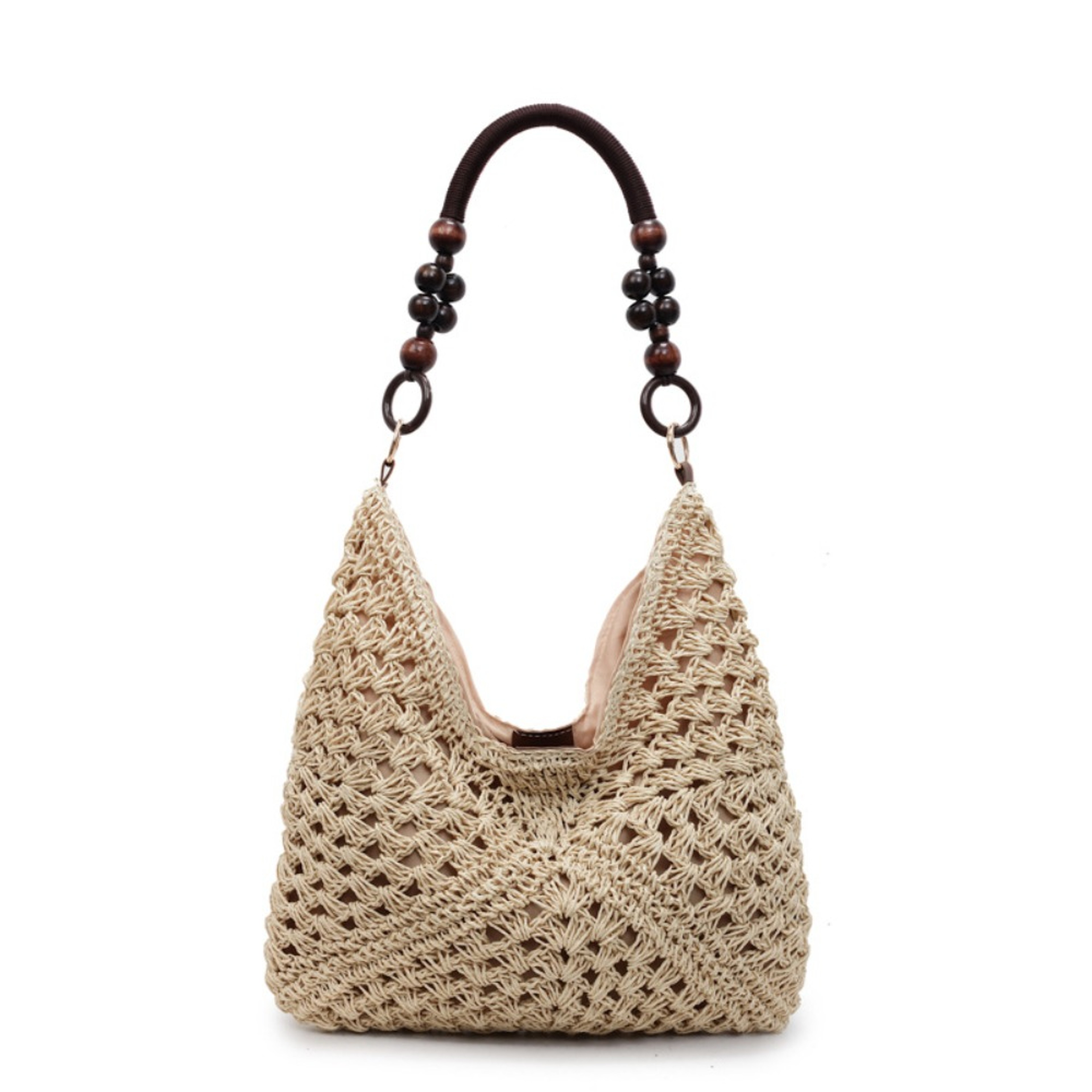 Bohemian Straw Beach Bag Large Capacity Summer Woven Handbag – view 11