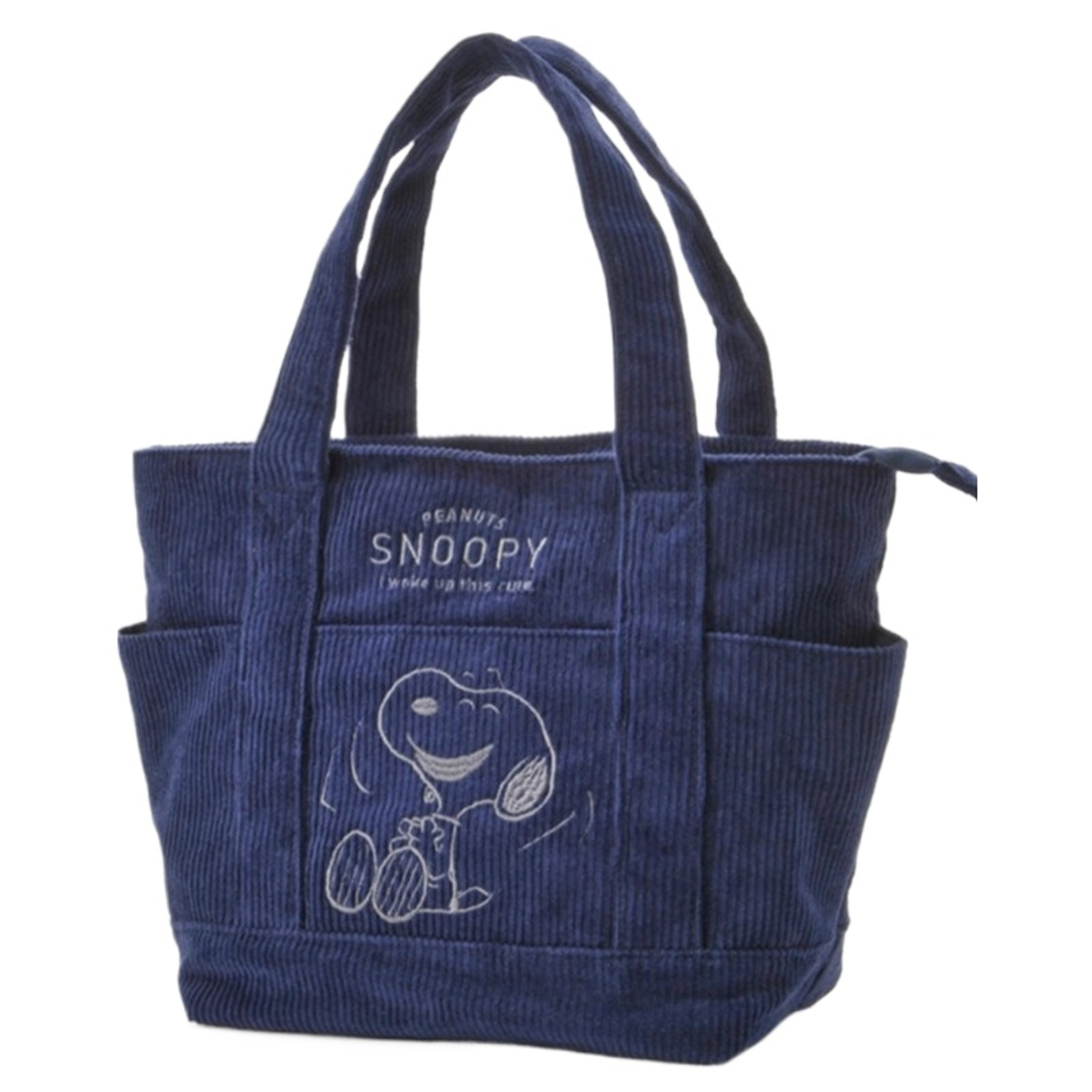 Snoopy Corduroy Tote Bag Embroidered Cartoon Handbag – view 7