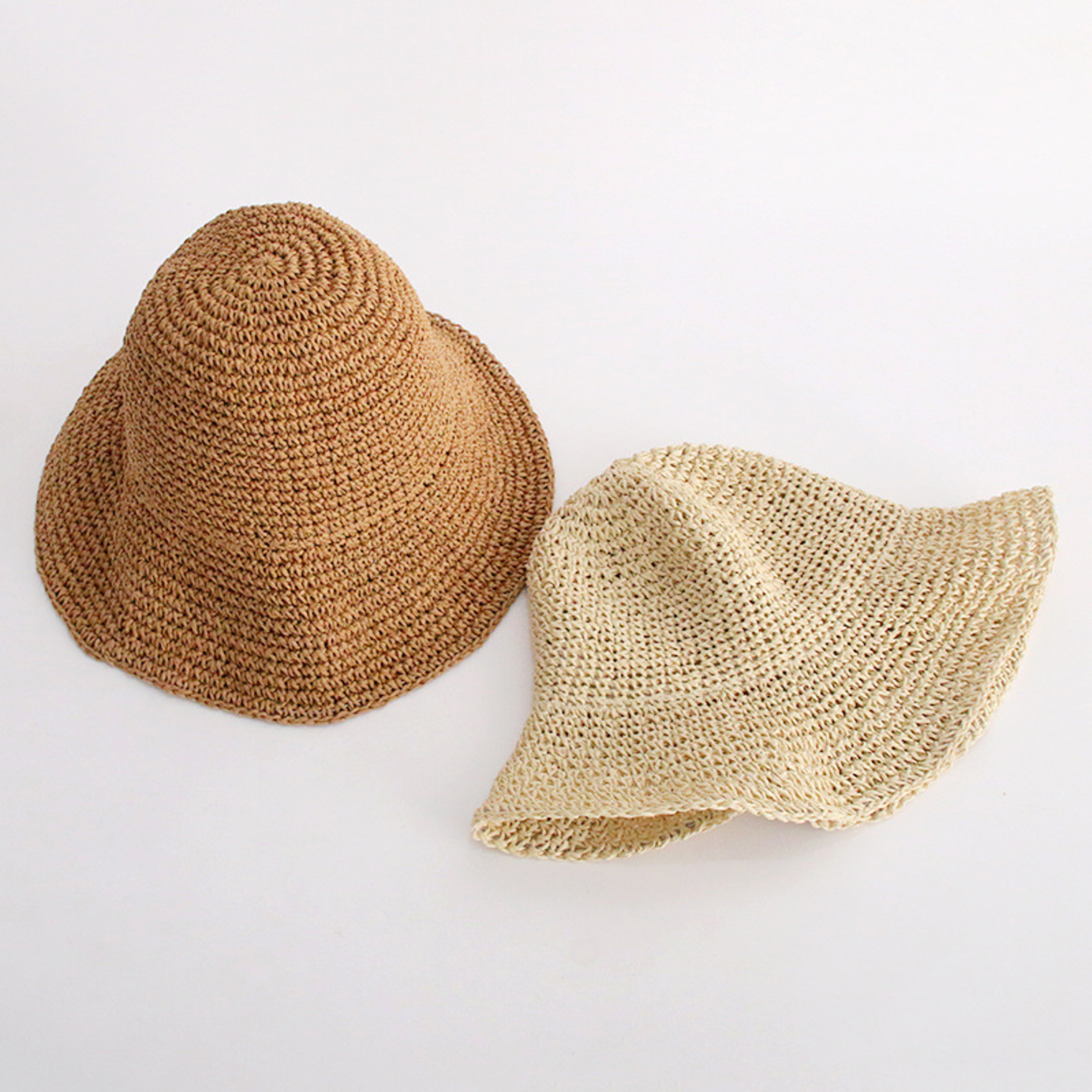Handmade Straw Sun Hat for Women Summer Beach and Travel – view 5
