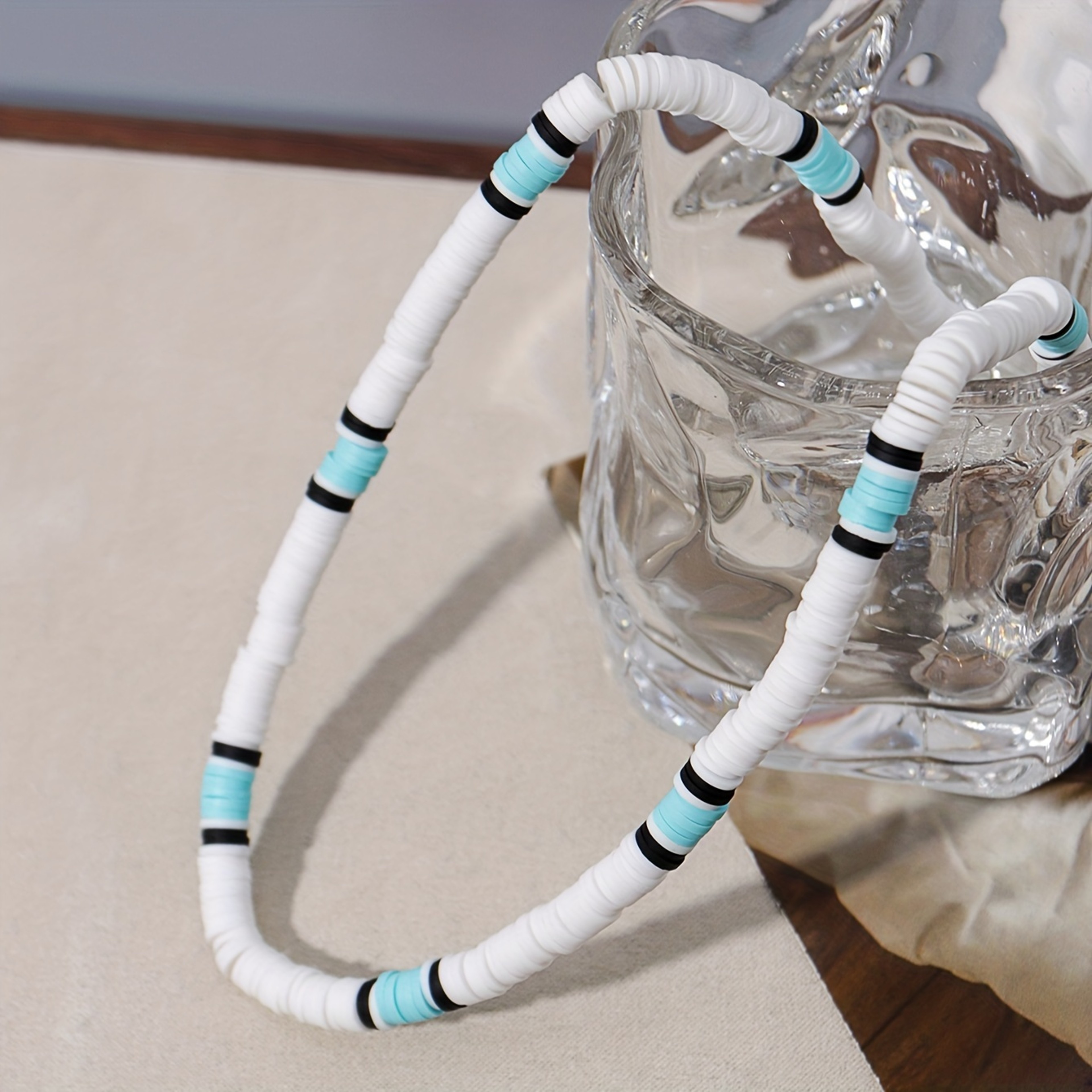 Bohemian Polymer Clay Choker Necklace for Beach Vacation – view 3