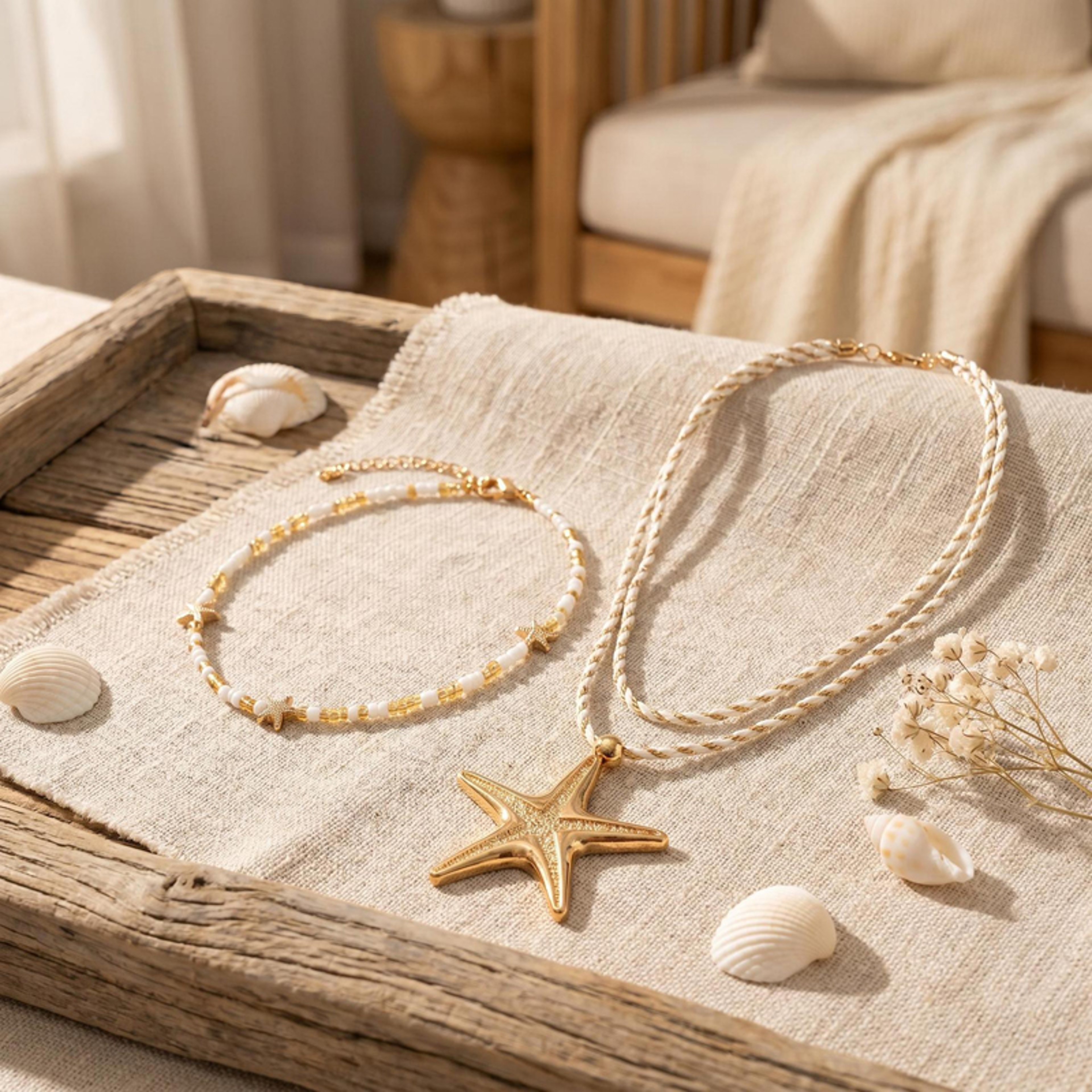 Bohemian Star Layered Necklace for Women – view 5