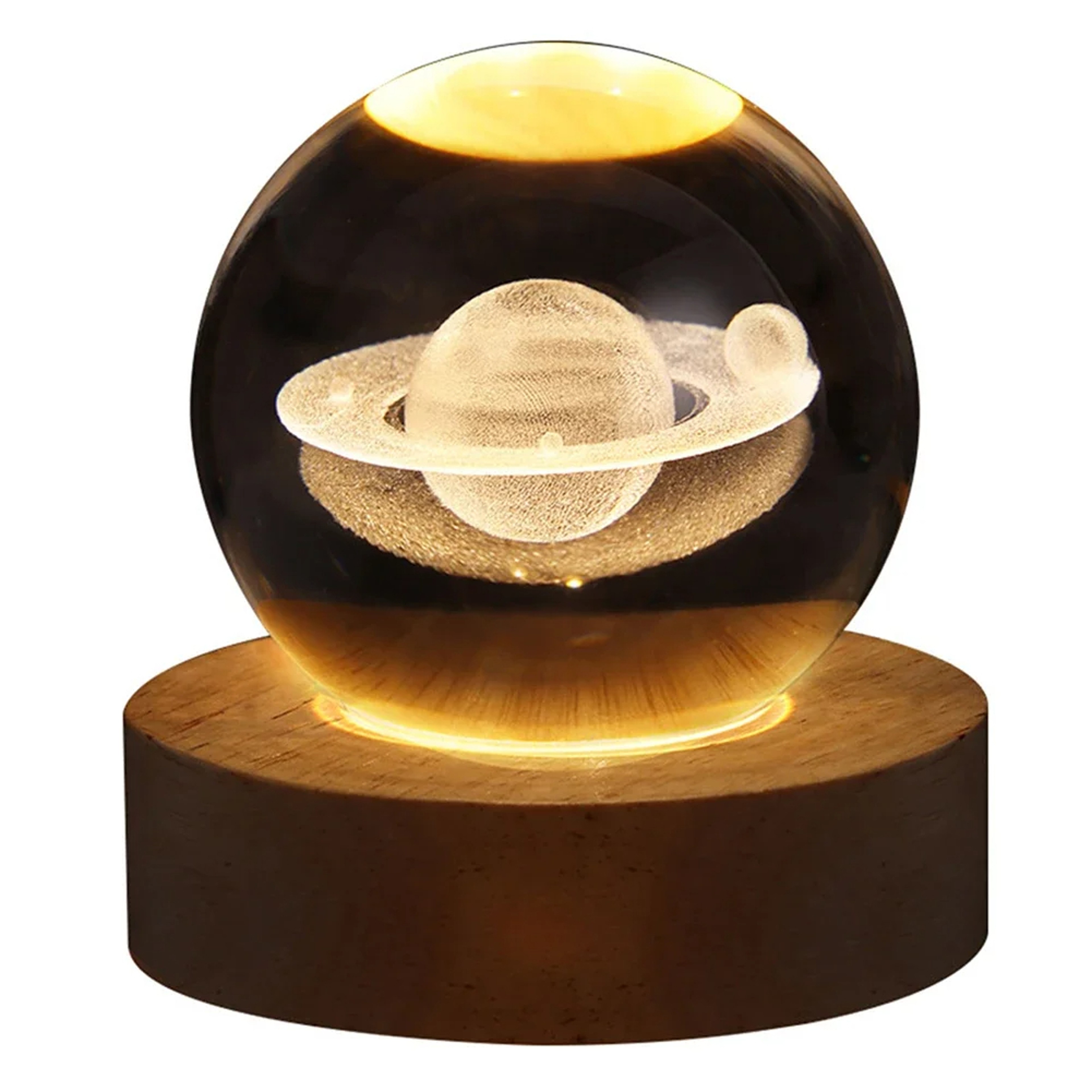 3D Crystal Ball Lamp  LED Night Light For Cozy Atmosphere  Home  Bedroom Decoration Gift For Teens  9