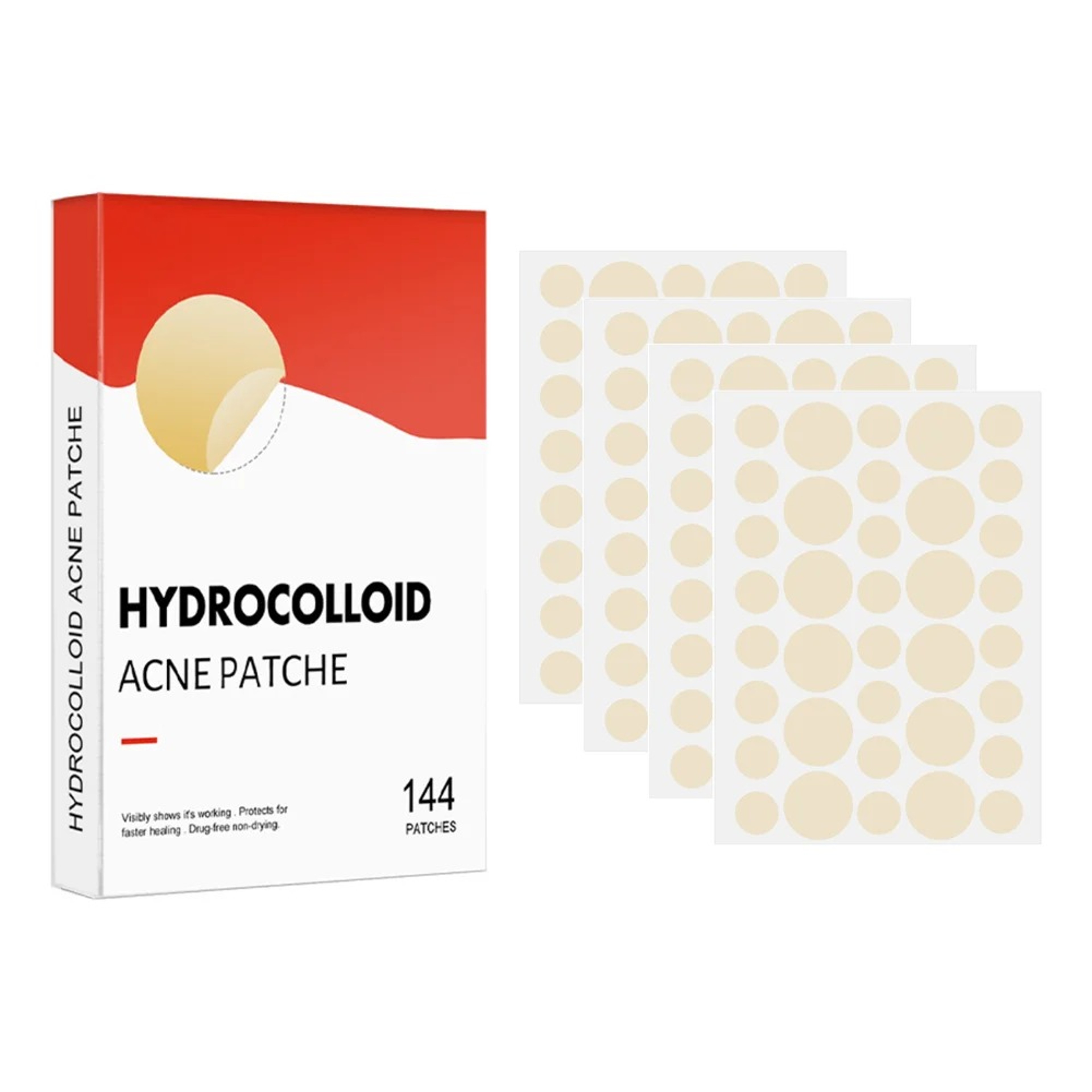 Professional Acne Patches, High-End Skin Care Pimple Stickers for Healing & Absorbing Spots – view 7