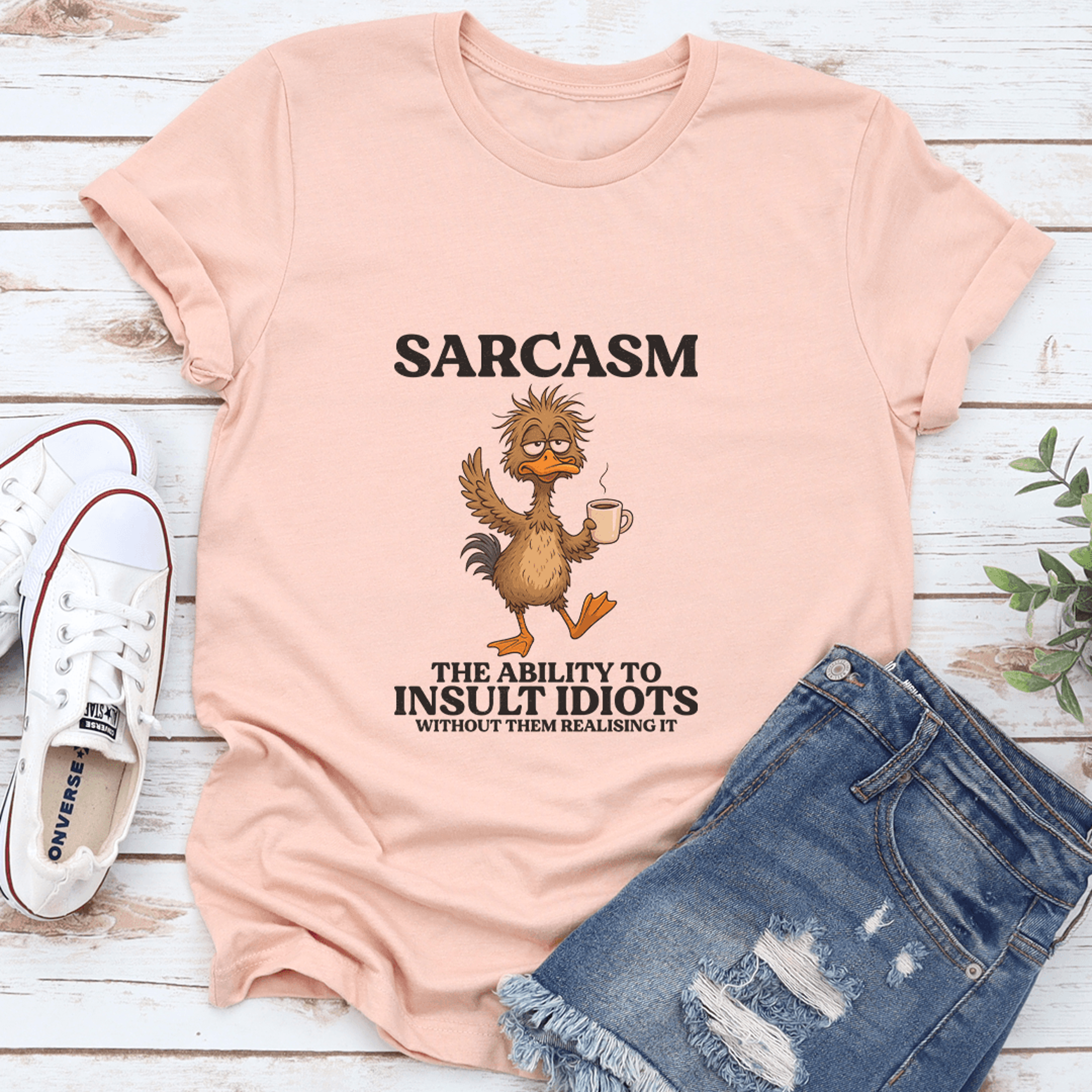 Sarcasm The Ability To Insult Idiots Without Them Realising It Tee 3